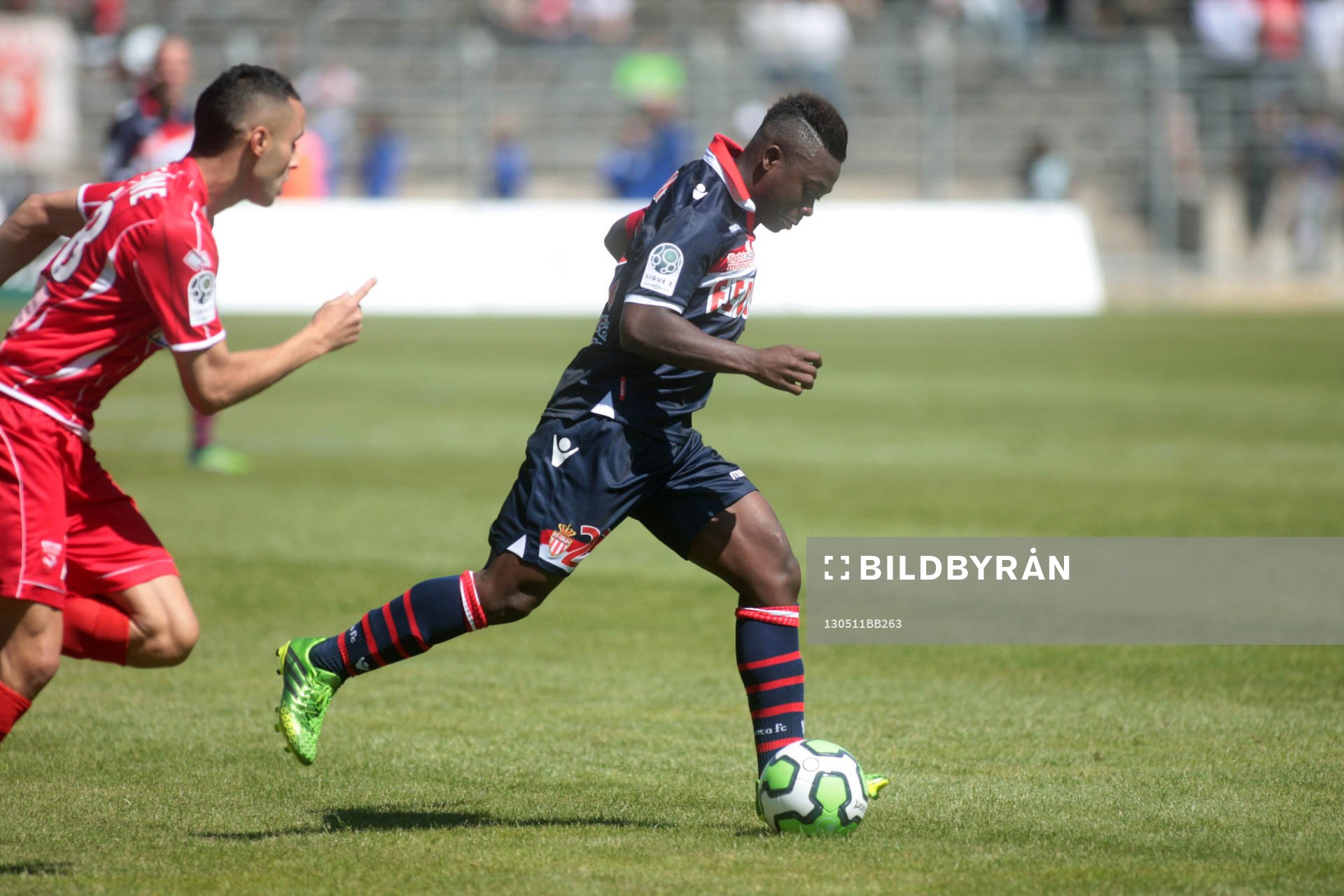 Nampalys MENDY - 11.05.2013 - Nimes / Monaco - 36e journee