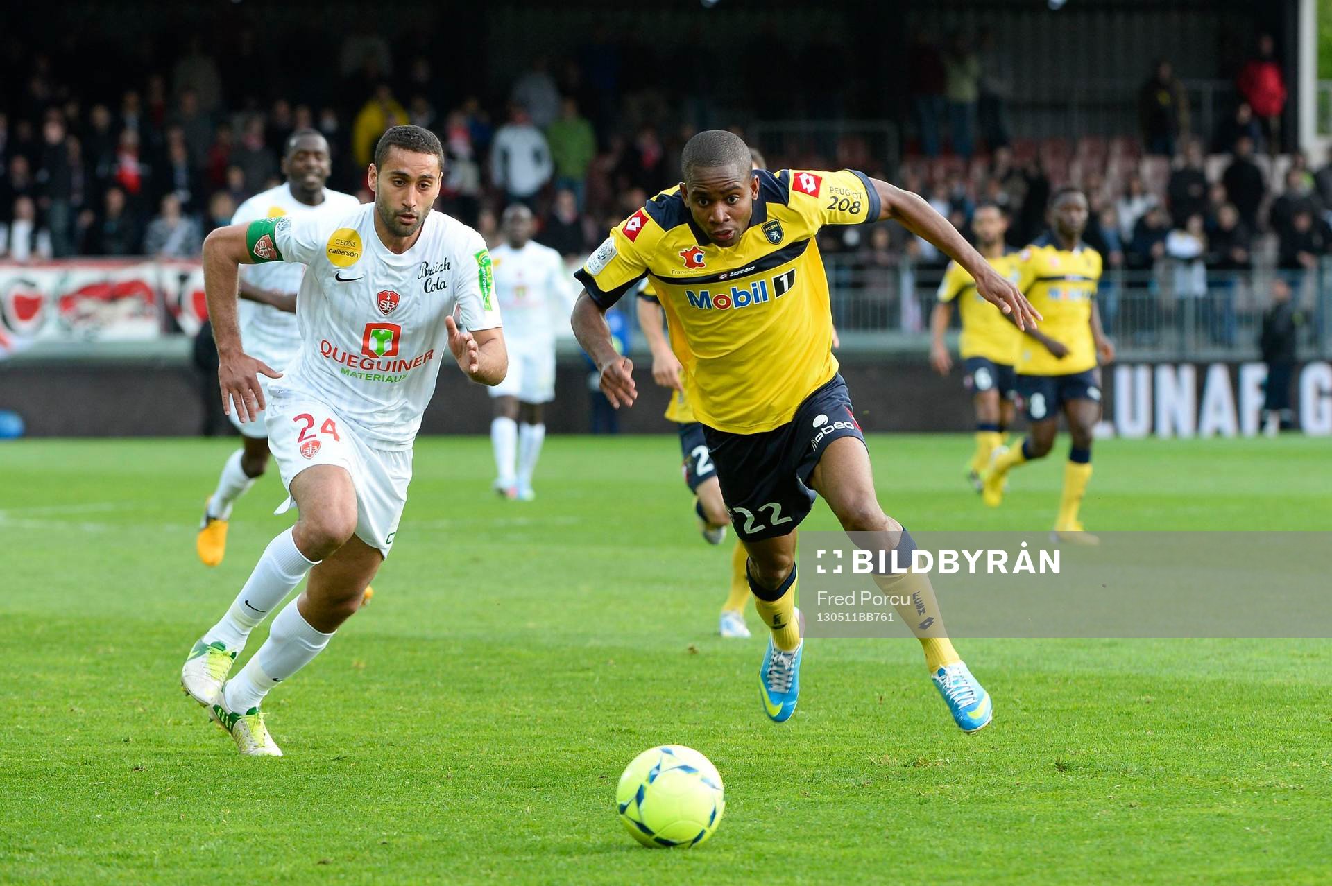 Ahmed KANTARI / Cedric BAKAMBU - 11.05.2013 - Brest /