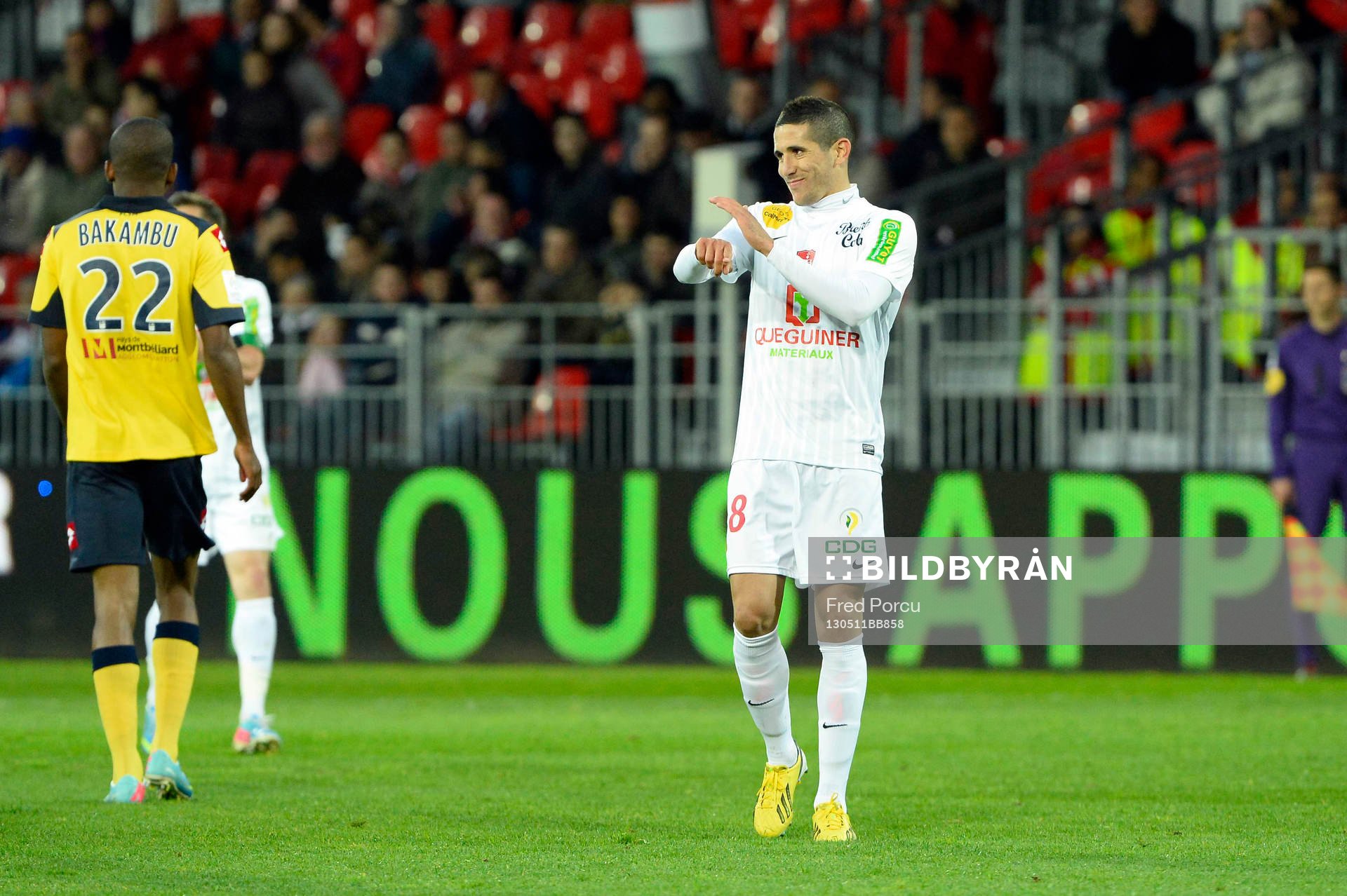 Florian RASPENTINO - 11.05.2013 - Brest / Sochaux - 36eme