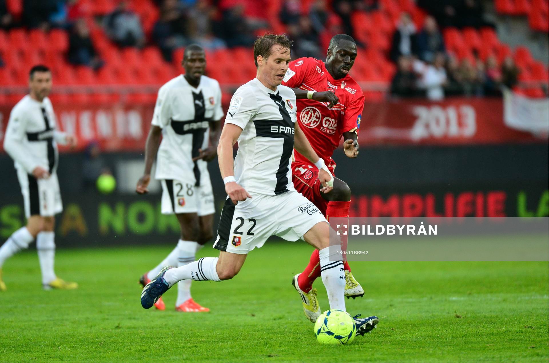 Anders KONRADSEN / Remi GOMIS - 11.05.2013 - Valenciennes /