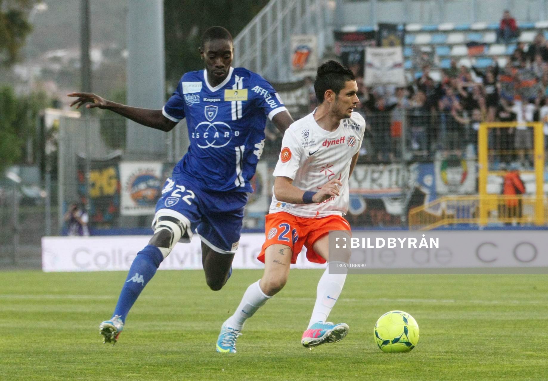 Sambou YATABARE / Remy CABELLA - 11.05.2013 - Bastia /