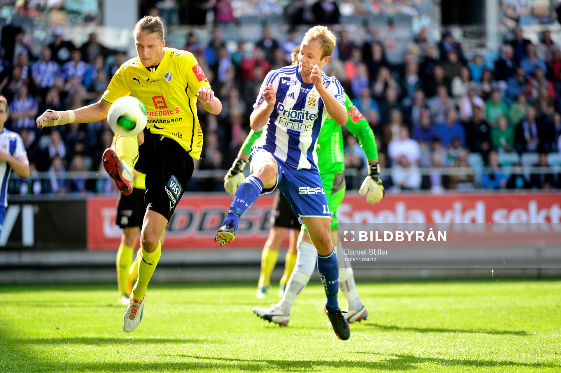 Stefan Selakovic, Halmstad och Robin Söder, IFK Göteborg