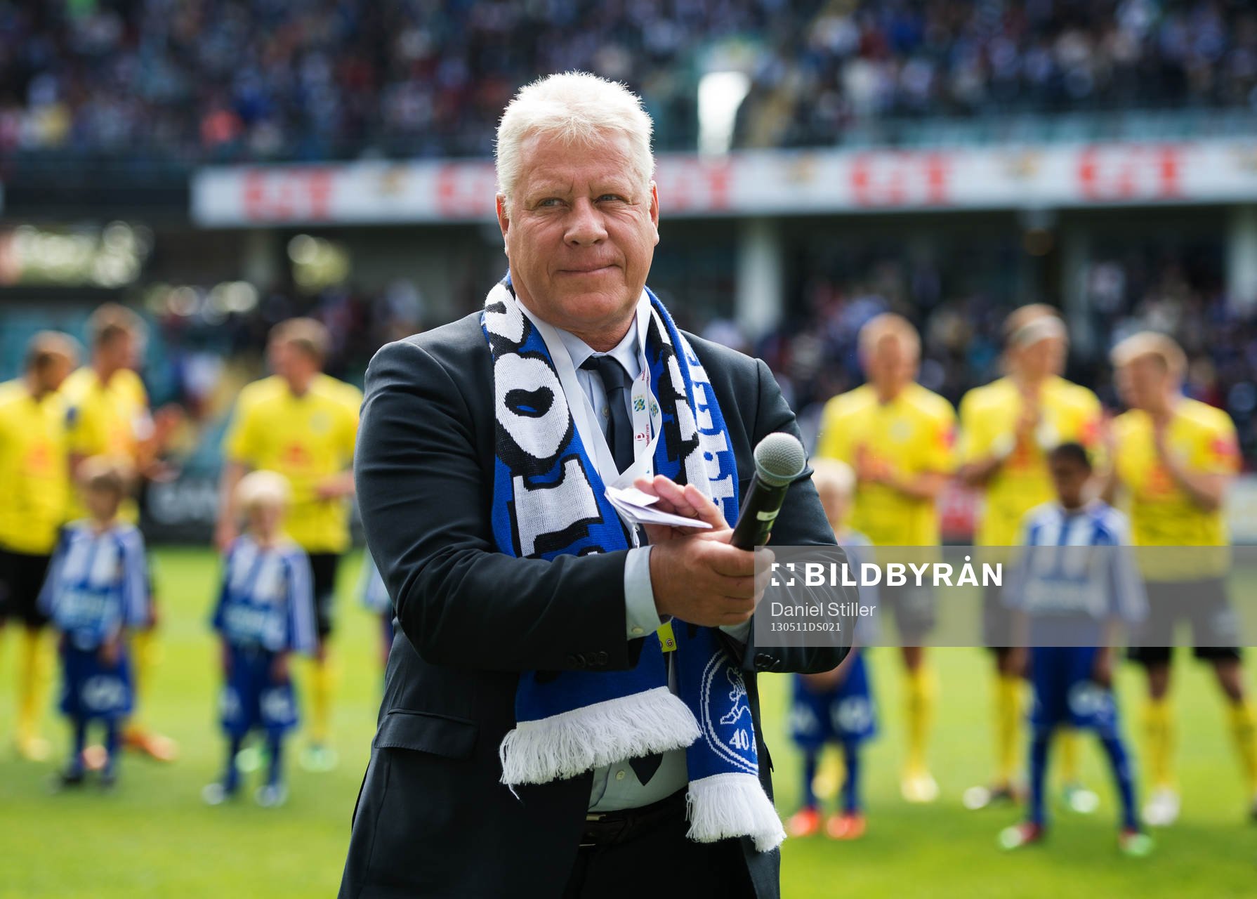 Fotboll, Allsvenskan, IFK Göteborg - Halmstad: Bertil Rignäs, ordförande i IFK Göteborg