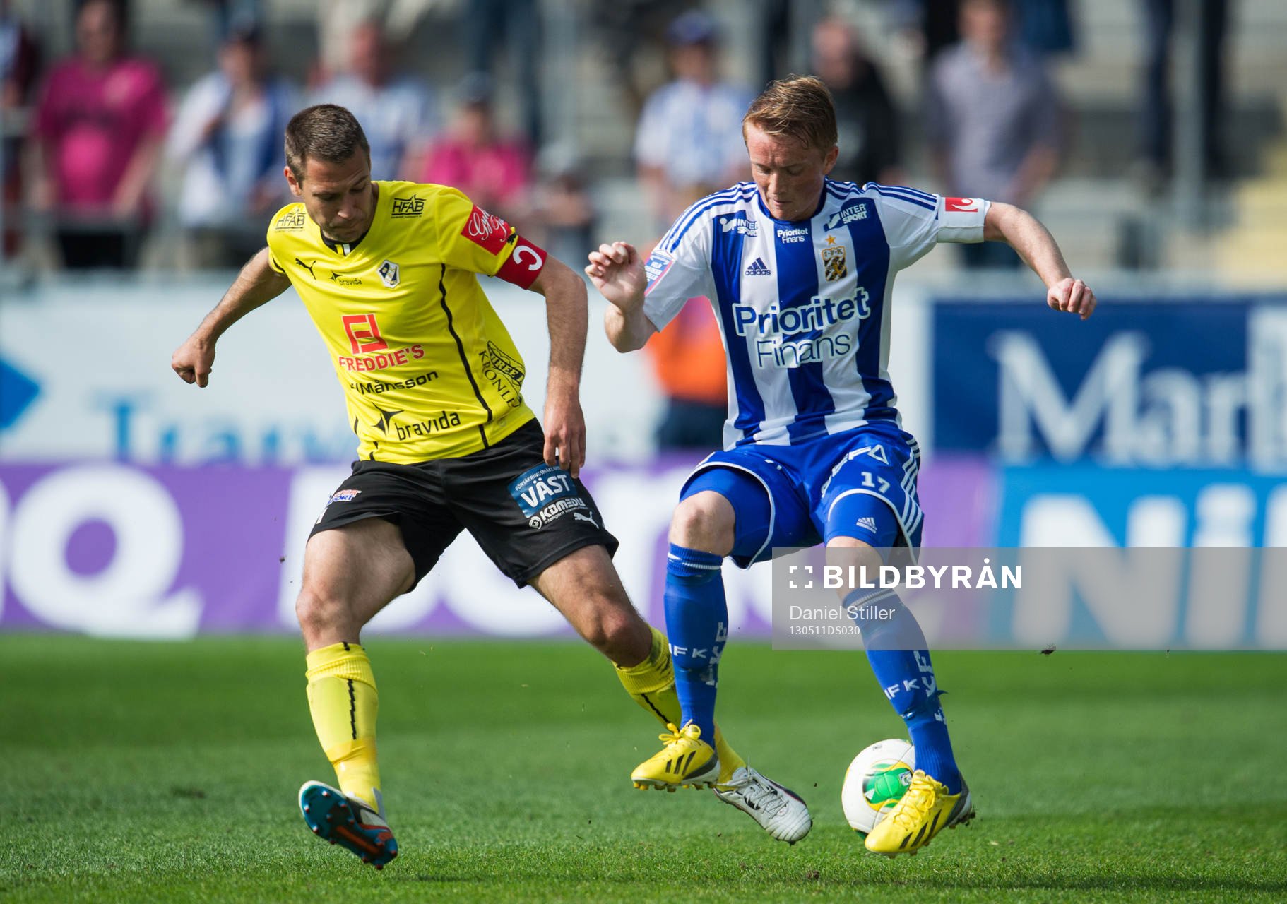 Stefan Selakovic, Halmstad. Sam Larsson, IFK Göteborg