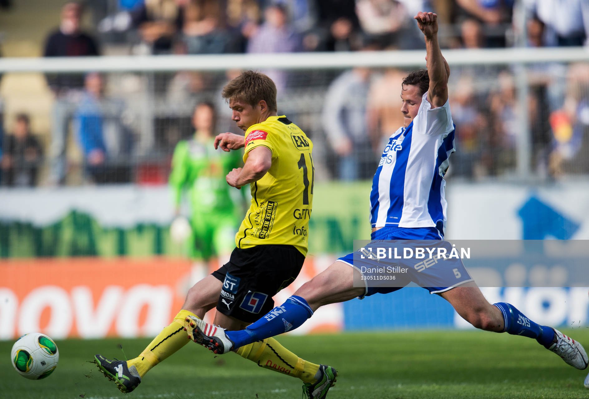 Mikael Boman, Halmstad. Philip Haglund, IFK Göteborg