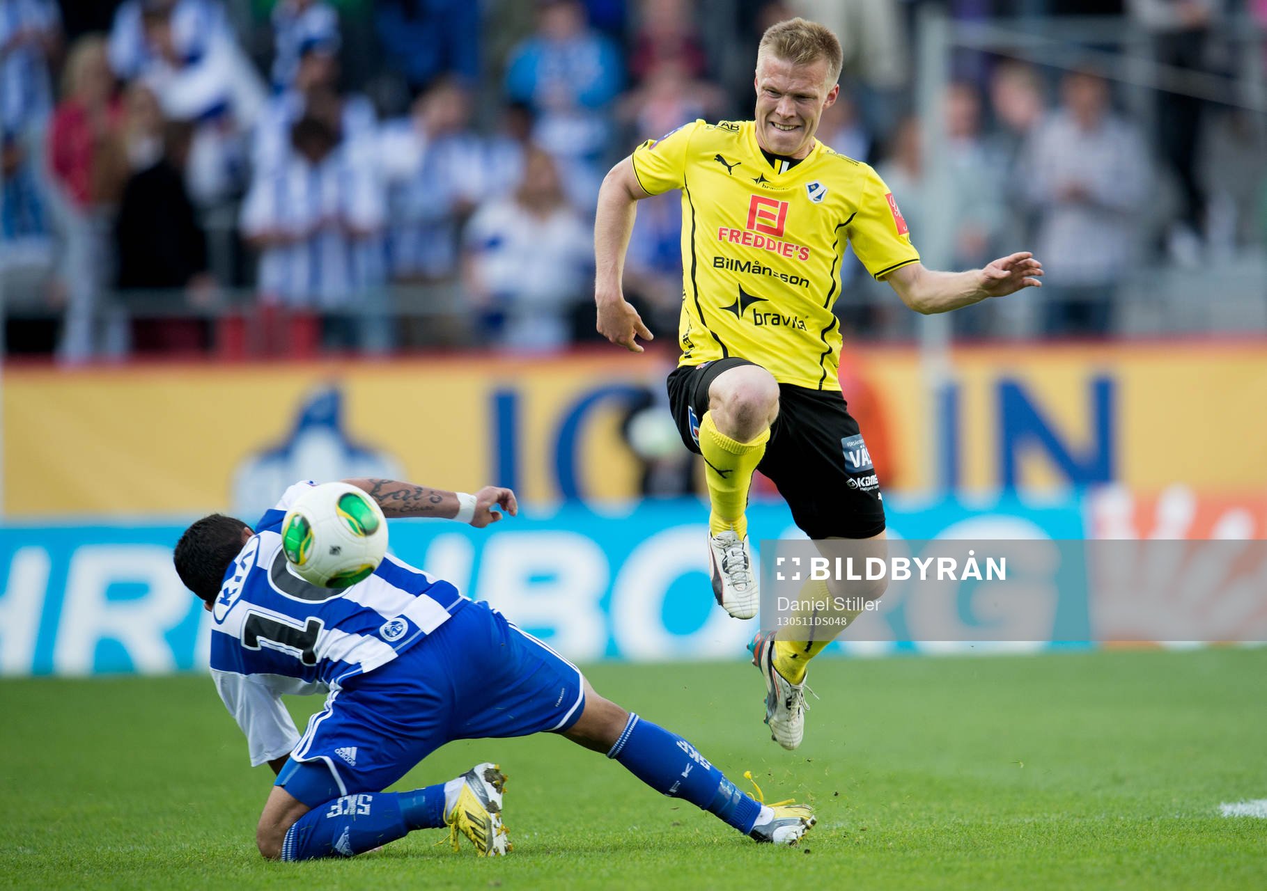 Andreas Landgren, Halmstad, hoppar förbi Daniel