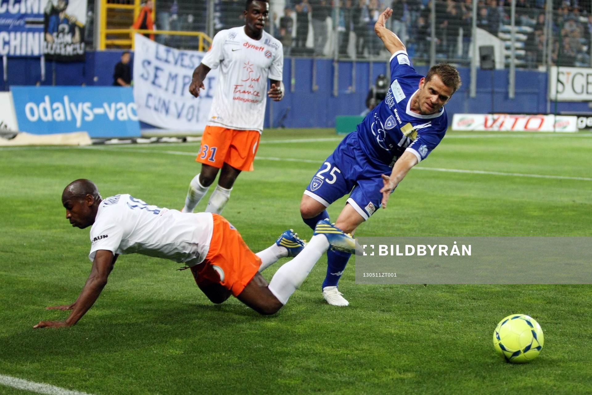 Souleymane CAMARA / Jerome ROTHEN - 11.05.2013 - Bastia /