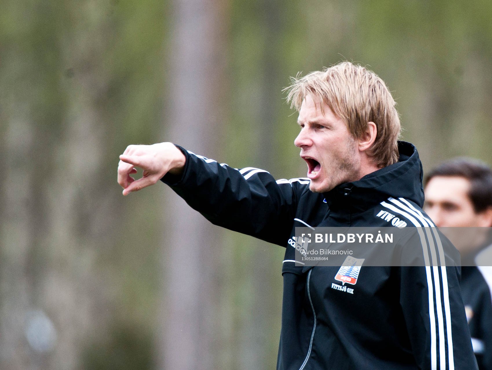 Fotboll, Dam, Damallsvenskan, Vittsjö - Kopparbergs/Göteborg: Simon Sjöfors, tränare,  Vittsjö,