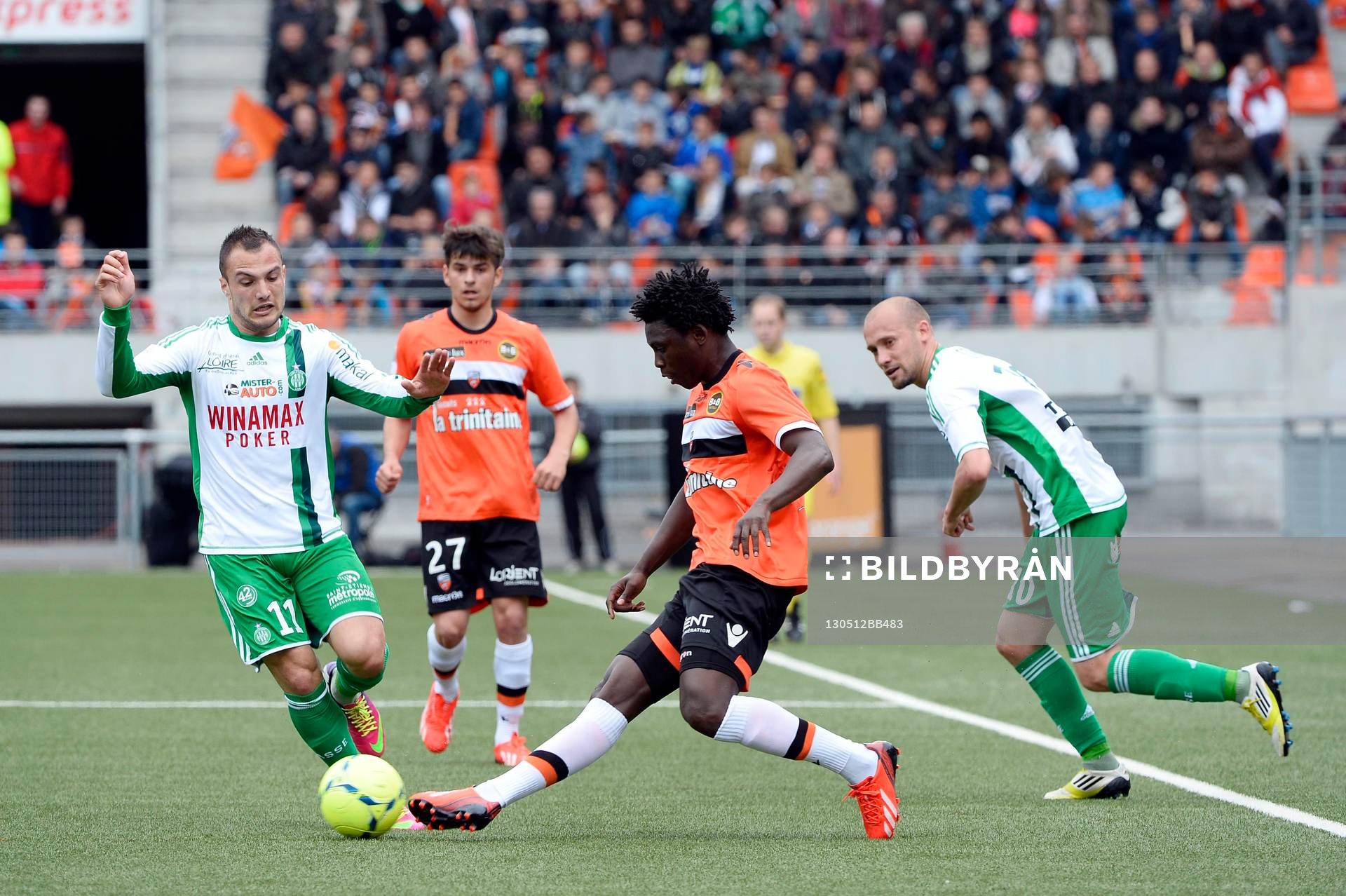 Lamine GASSAMA - 12.05.2013 - Lorient / Saint Etienne -