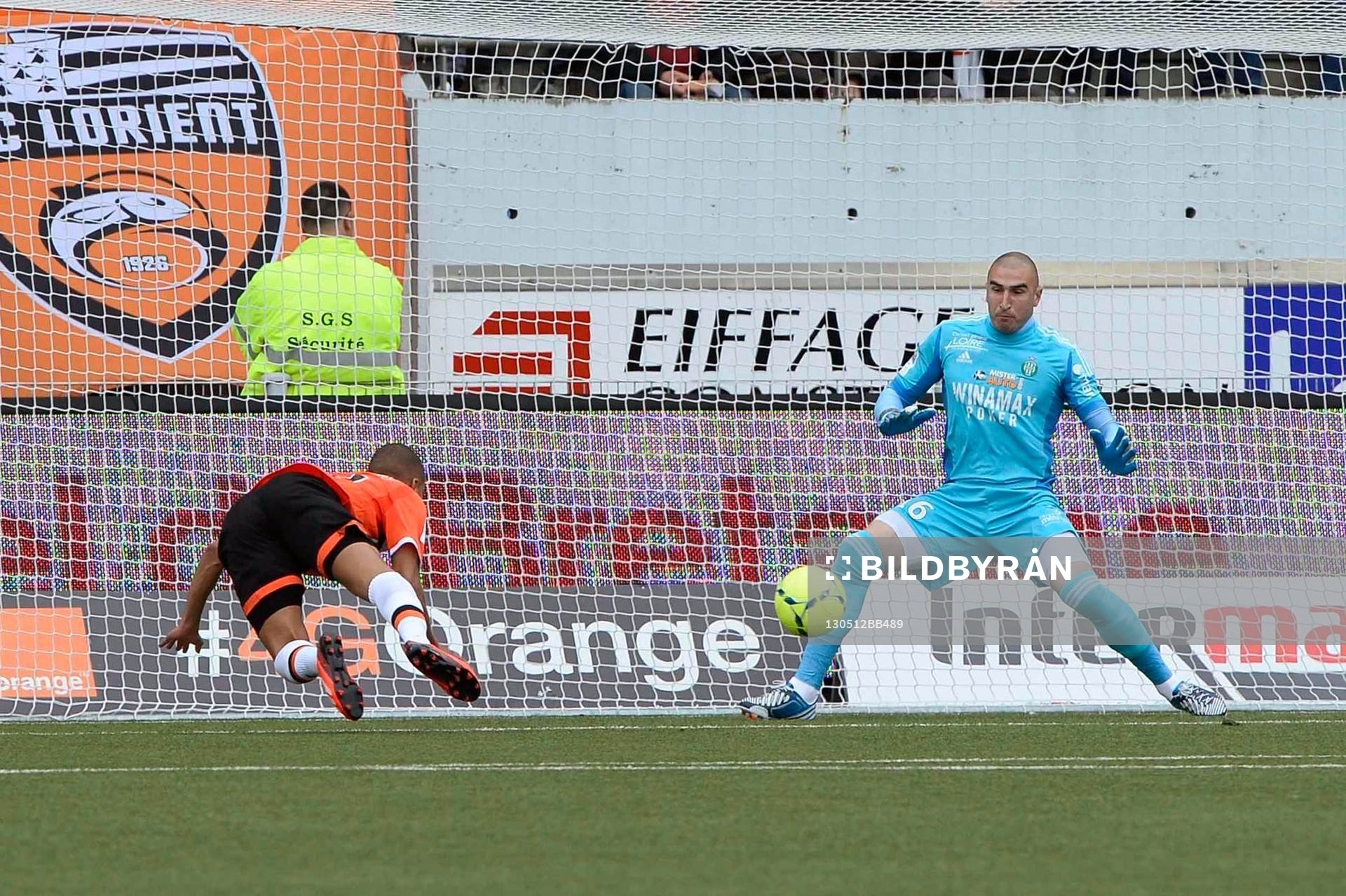But de Kevin MONNET PAQUET / Stephane RUFFIER - 12.05.2013
