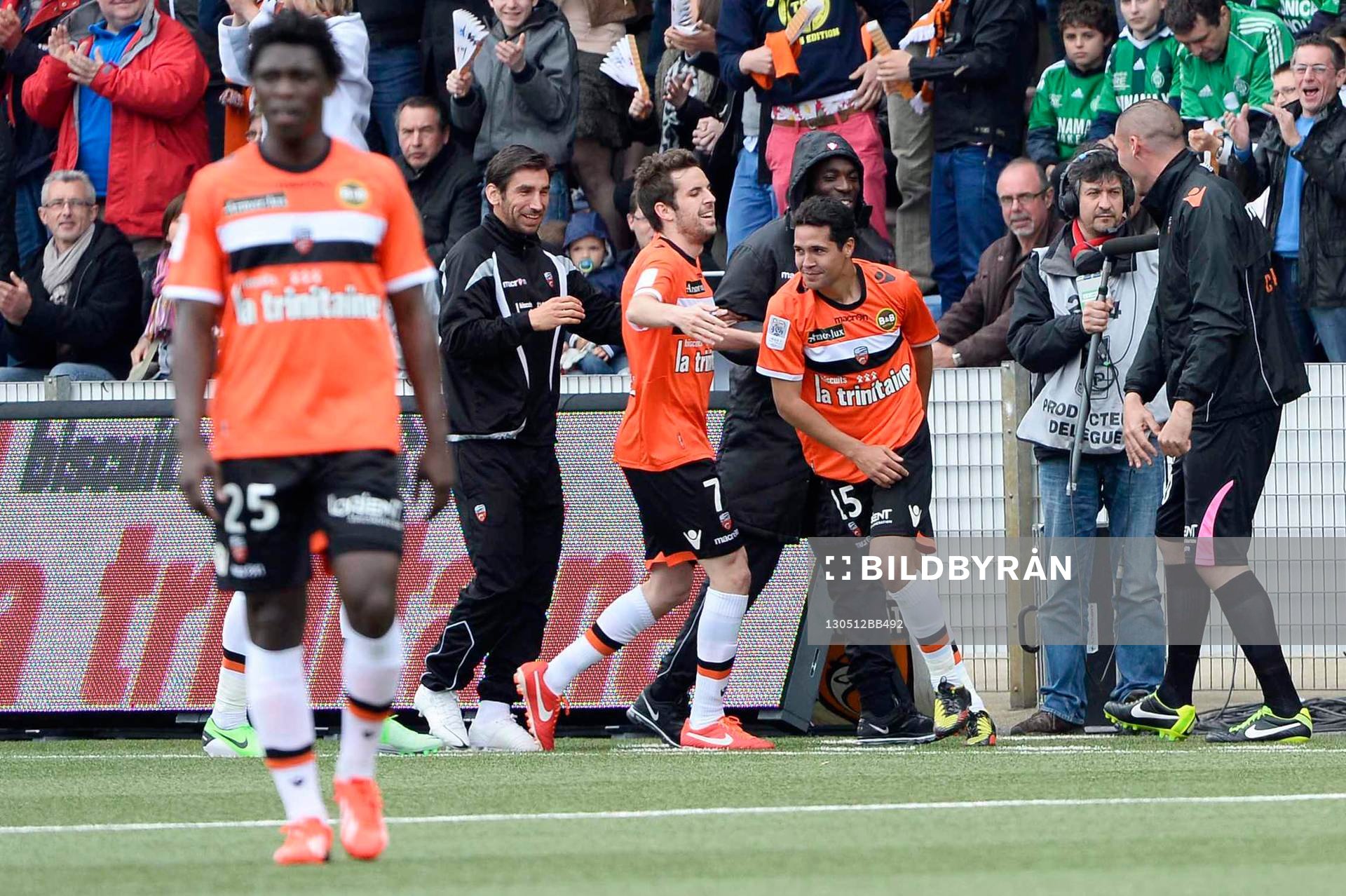 Joie de Fabien ROBERT - 12.05.2013 - Lorient / Saint