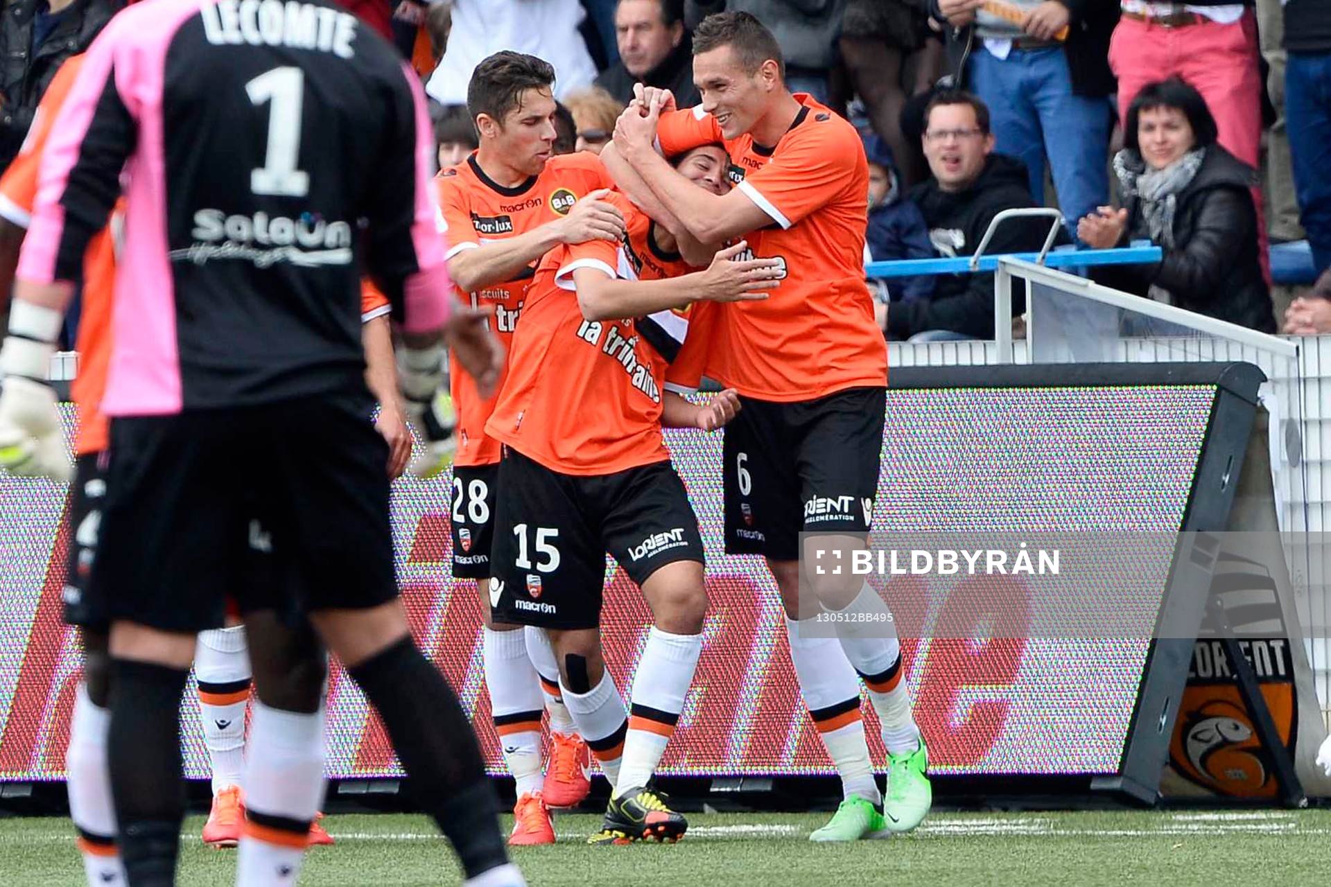 Joie de Fabien ROBERT - 12.05.2013 - Lorient / Saint