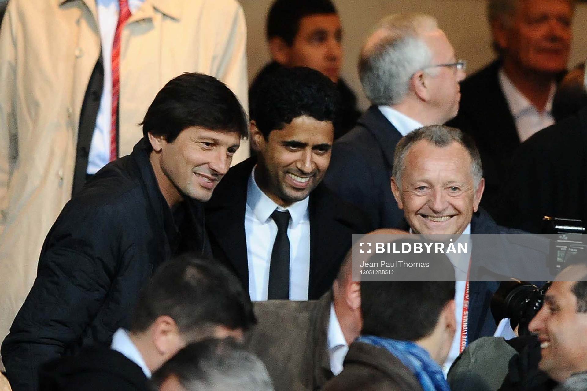 LEONARDO / Nasser AL KHELAIFI / Jean Michel AULAS -