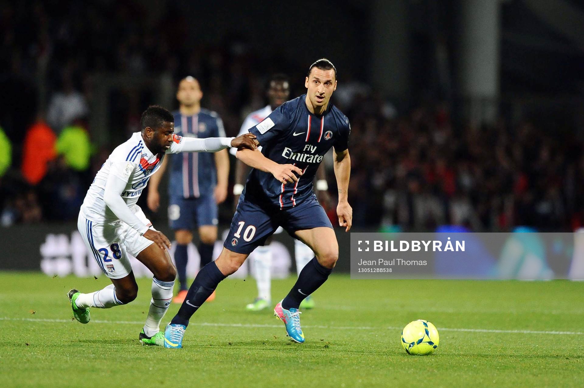 Arnold MVUEMBA / Zlatan IBRAHIMOVIC - 12.05.2013 - Lyon /