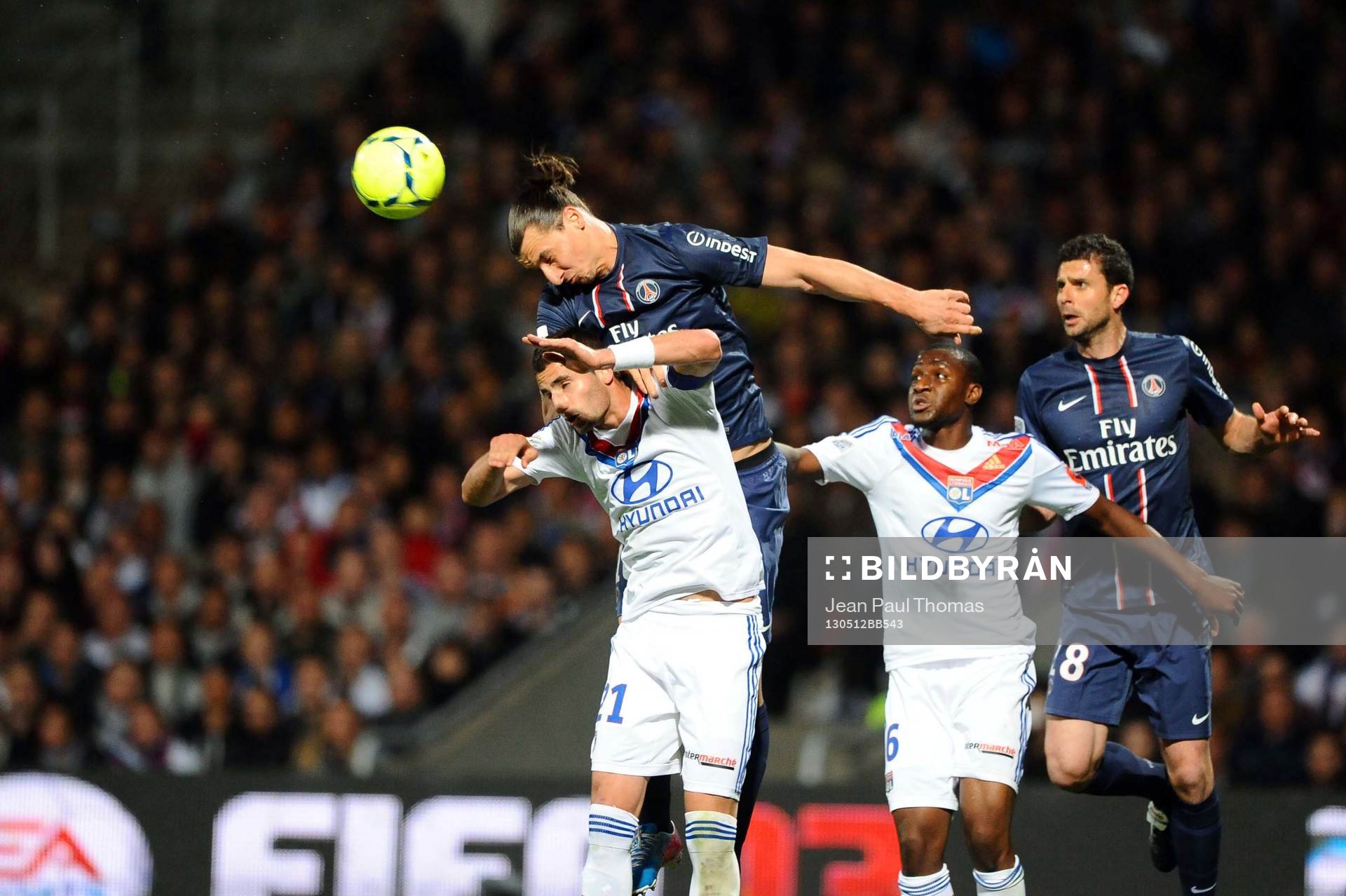 Zlatan IBRAHIMOVIC / Maxime GONALONS - 12.05.2013 - Lyon /