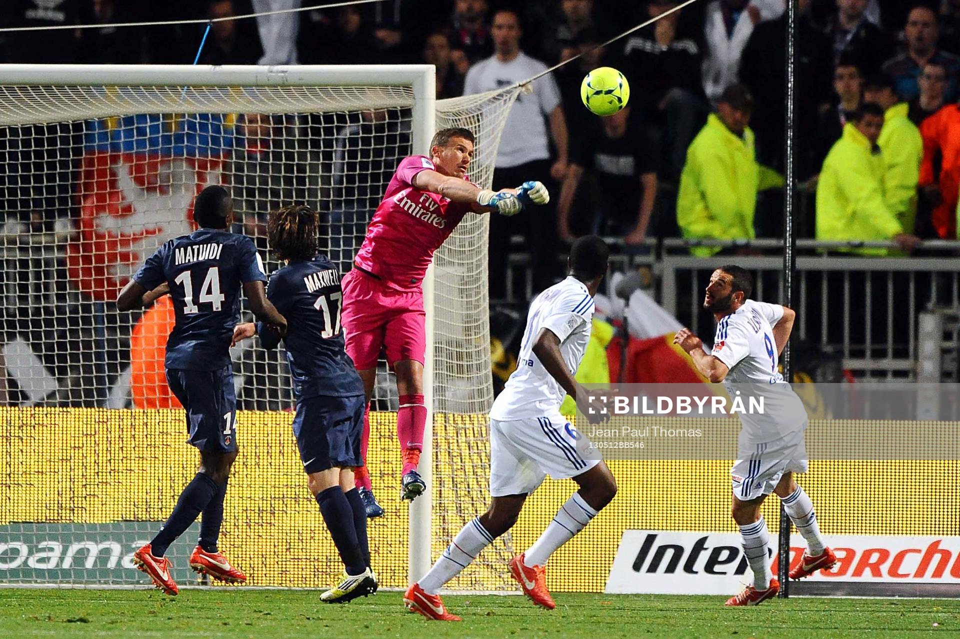 Nicolas DOUCHEZ - 12.05.2013 - Lyon / Paris Saint Germain -