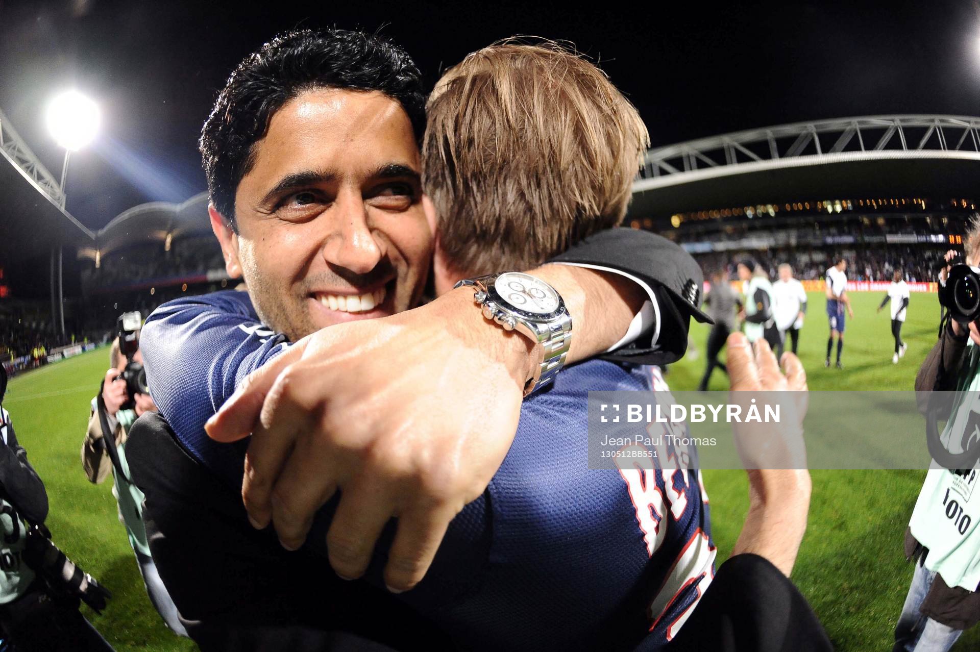 PSG Champion - Nasser AL KHELAIFI / David BECKHAM -