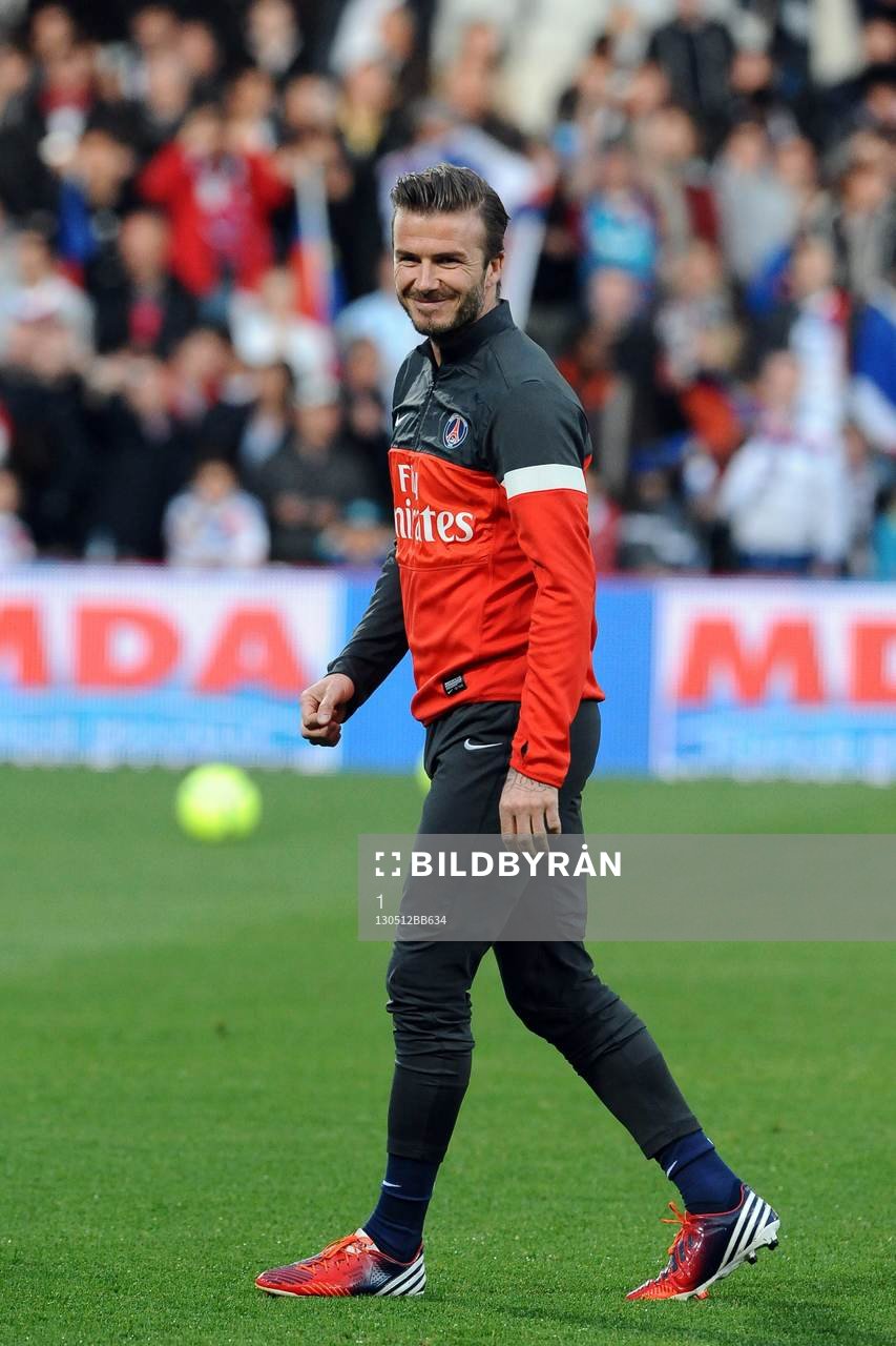David BECKHAM -  12.05.2013 - Lyon / Paris Saint Germain -