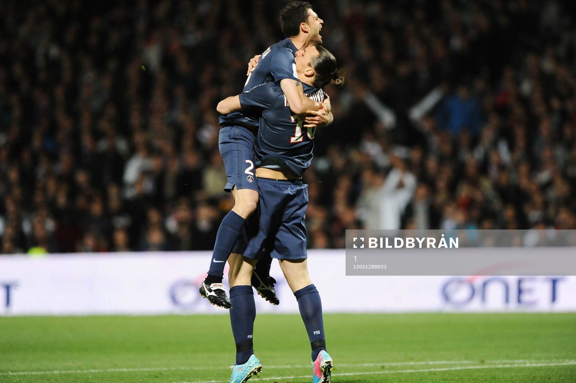 PSG Champion / Thiago MOTTA / Zlatan IBRAHIMOVIC -