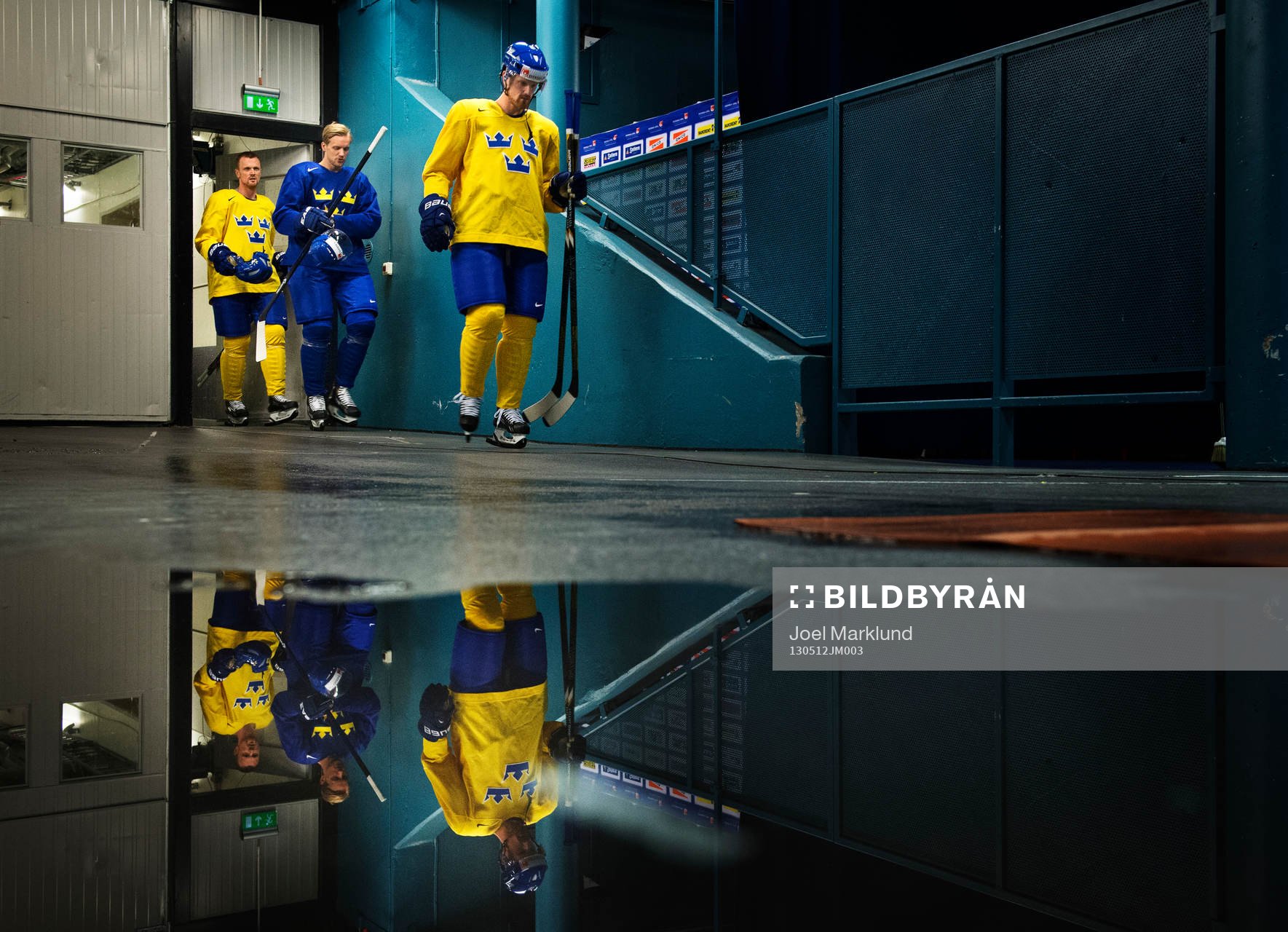 Henrik Sedin, Alexander Edler och Daniel Sedin