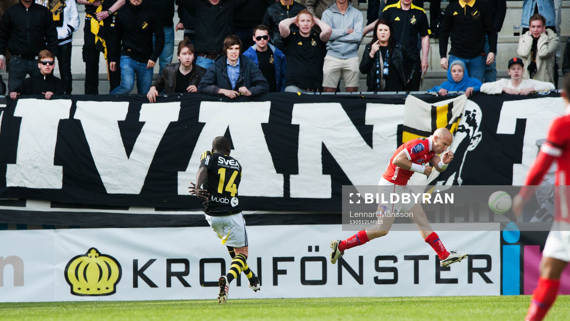 2-1, Kwame Karikari, AIK, reducerar, Henrik Rydström kan
