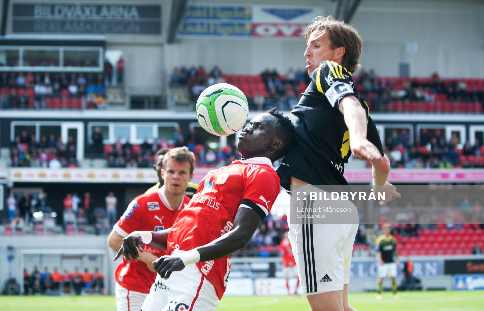 Papa Diouf, Kalmar och Nils-Eric Johansson, AIK