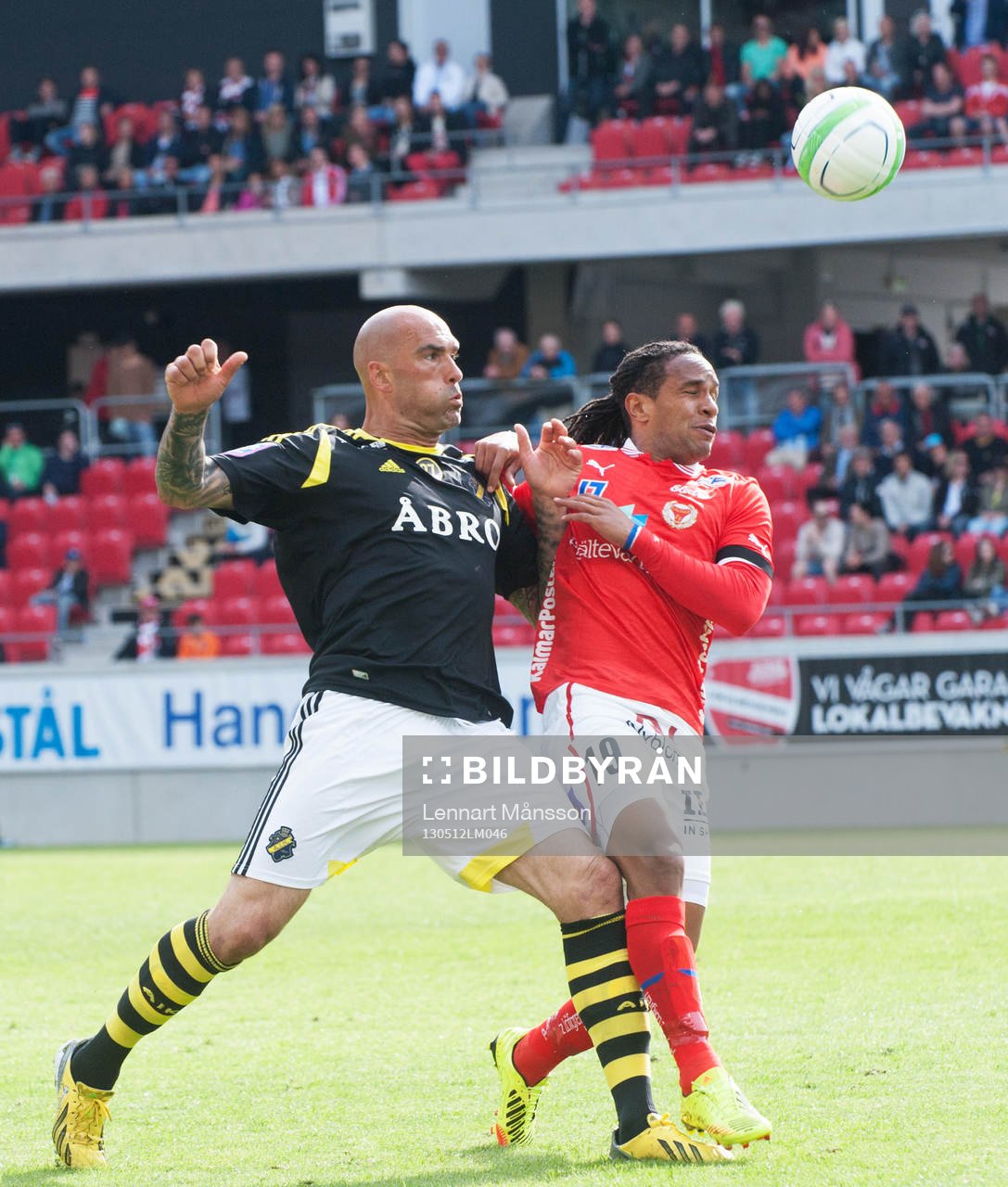 Daniel Majstorovic, AIK och Jonathan McDonald, Kalmar