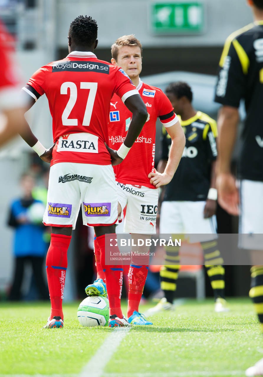 Avspark, Papa Diouf och Måns Söderqvist, Kalmar