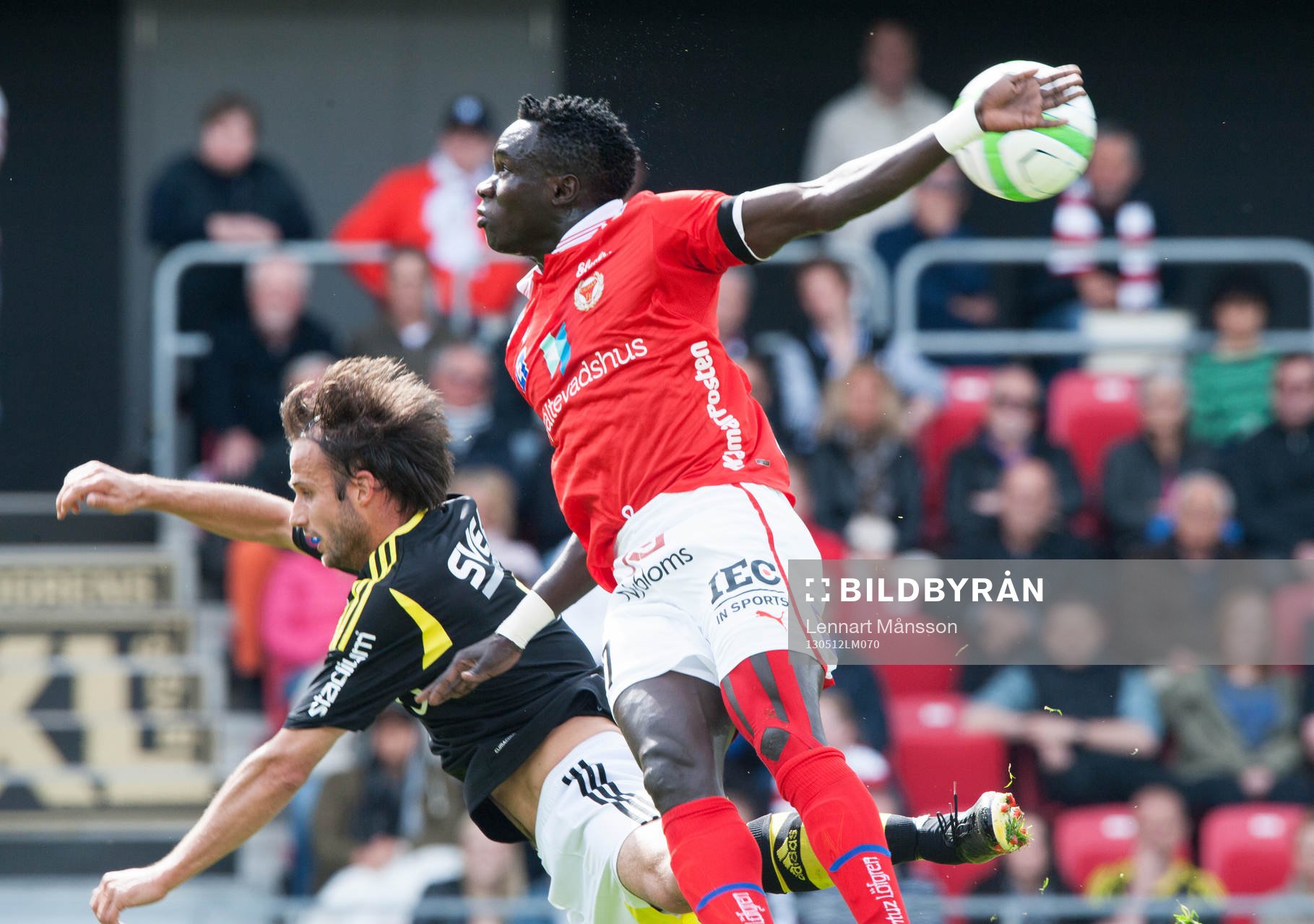 Helgi Danielsson, Kalmar och Papa Diouf, Kalmar. Hands