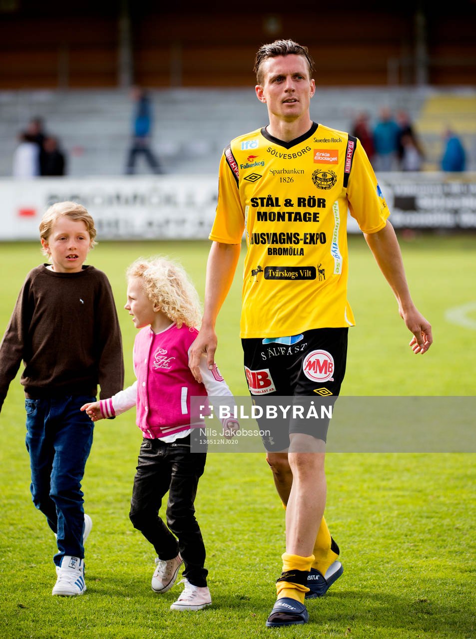 Kristian Haynes, Mjällby, vandrar av planen