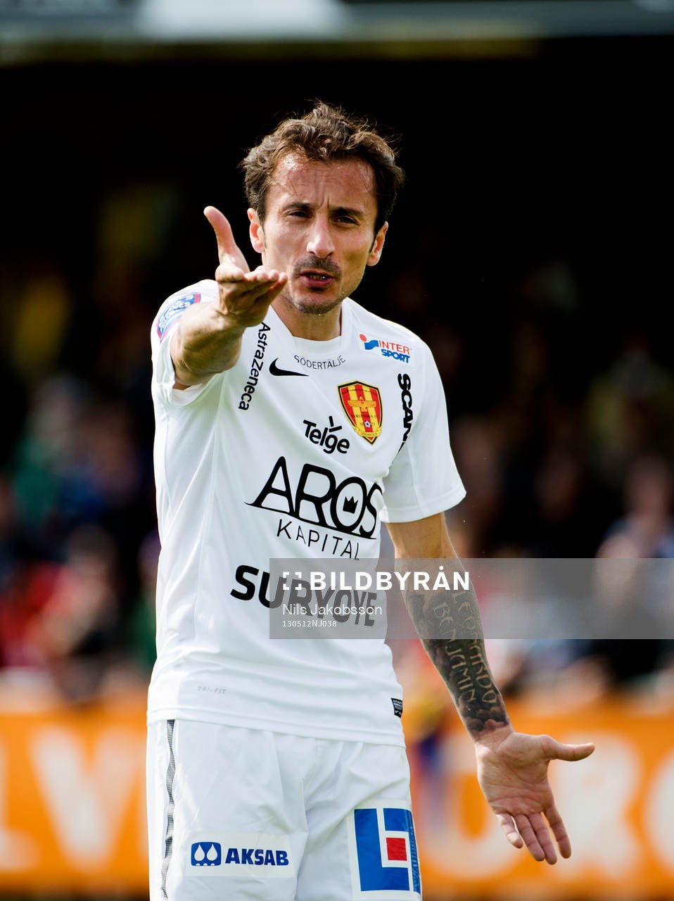 Louay Chanko, Syrianska, är arg på sina lagkamrater