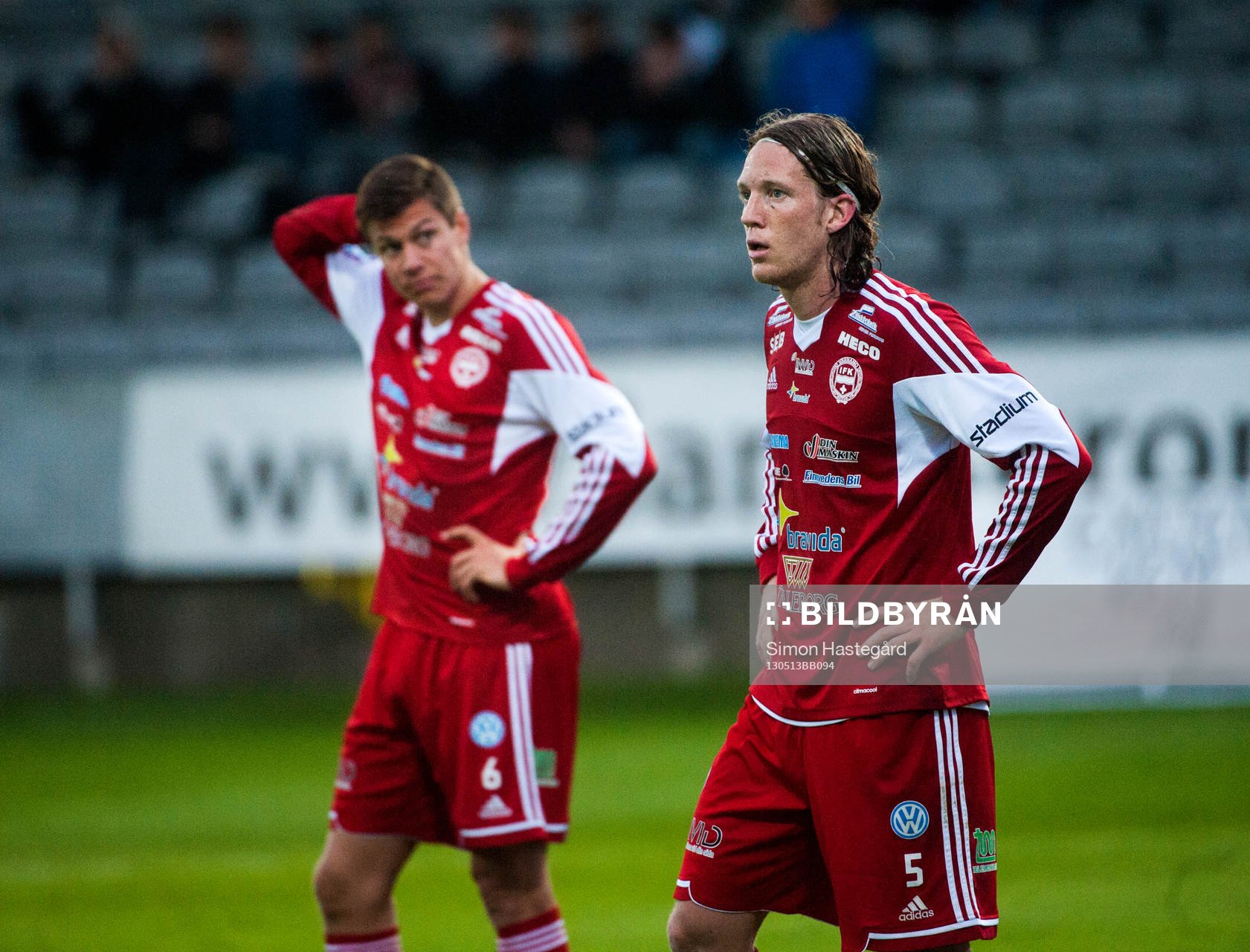 Martin Claesson, och David Björkeryd, Värnamo, deppar