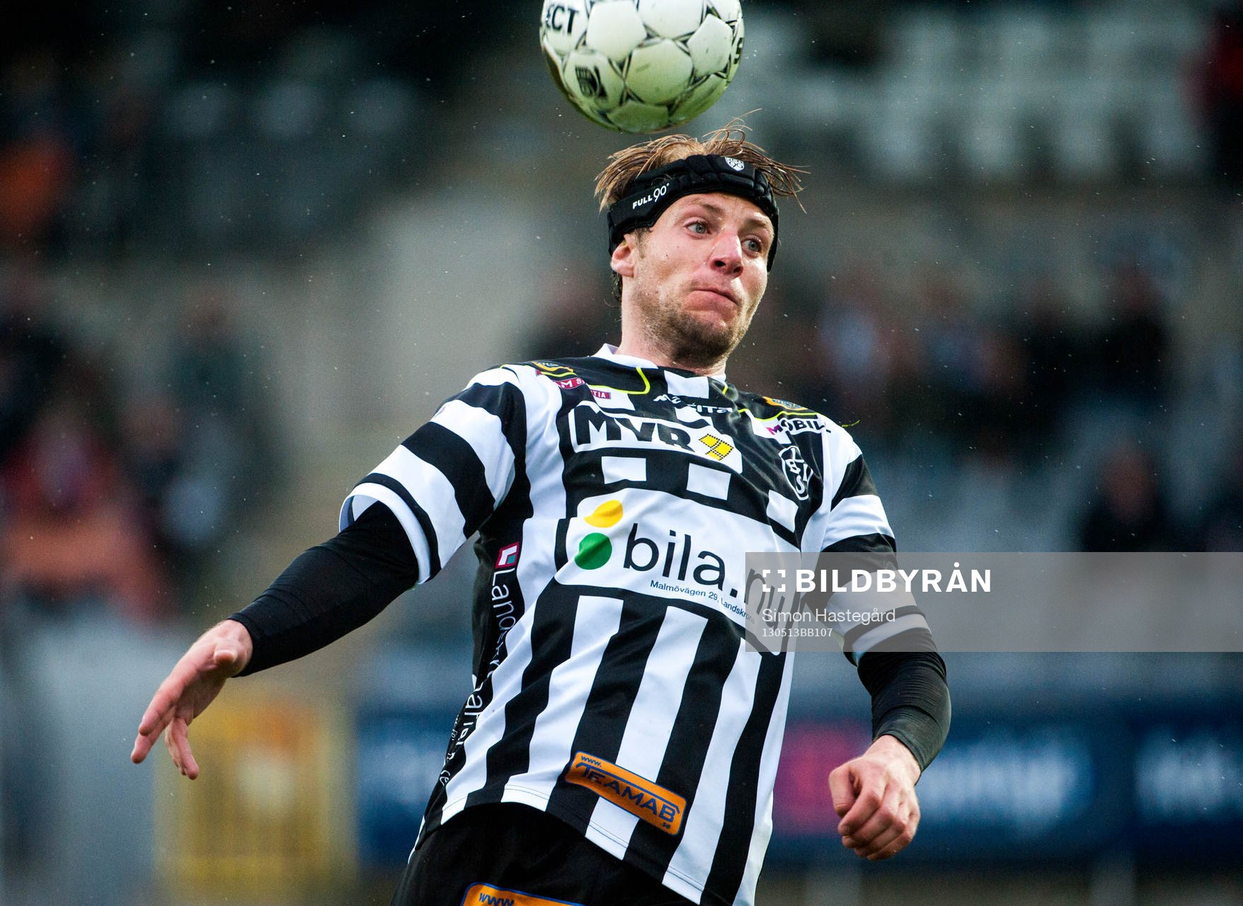 Fredrik Karlsson, Landskrona BOIS, gör en nick