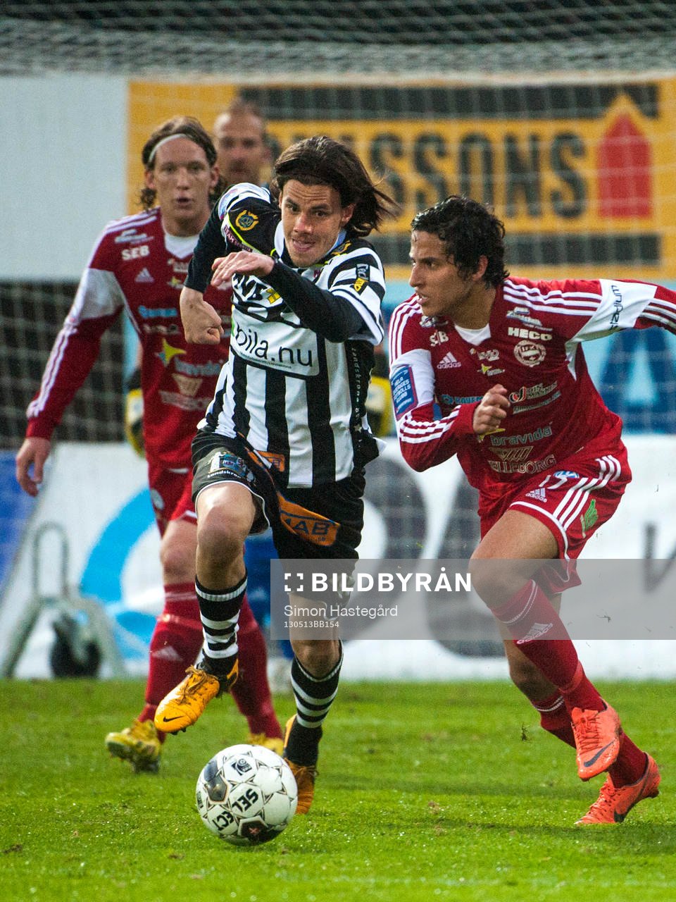 Christoffer Tapper Holter, Landskrona BOIS, och  Ahmed