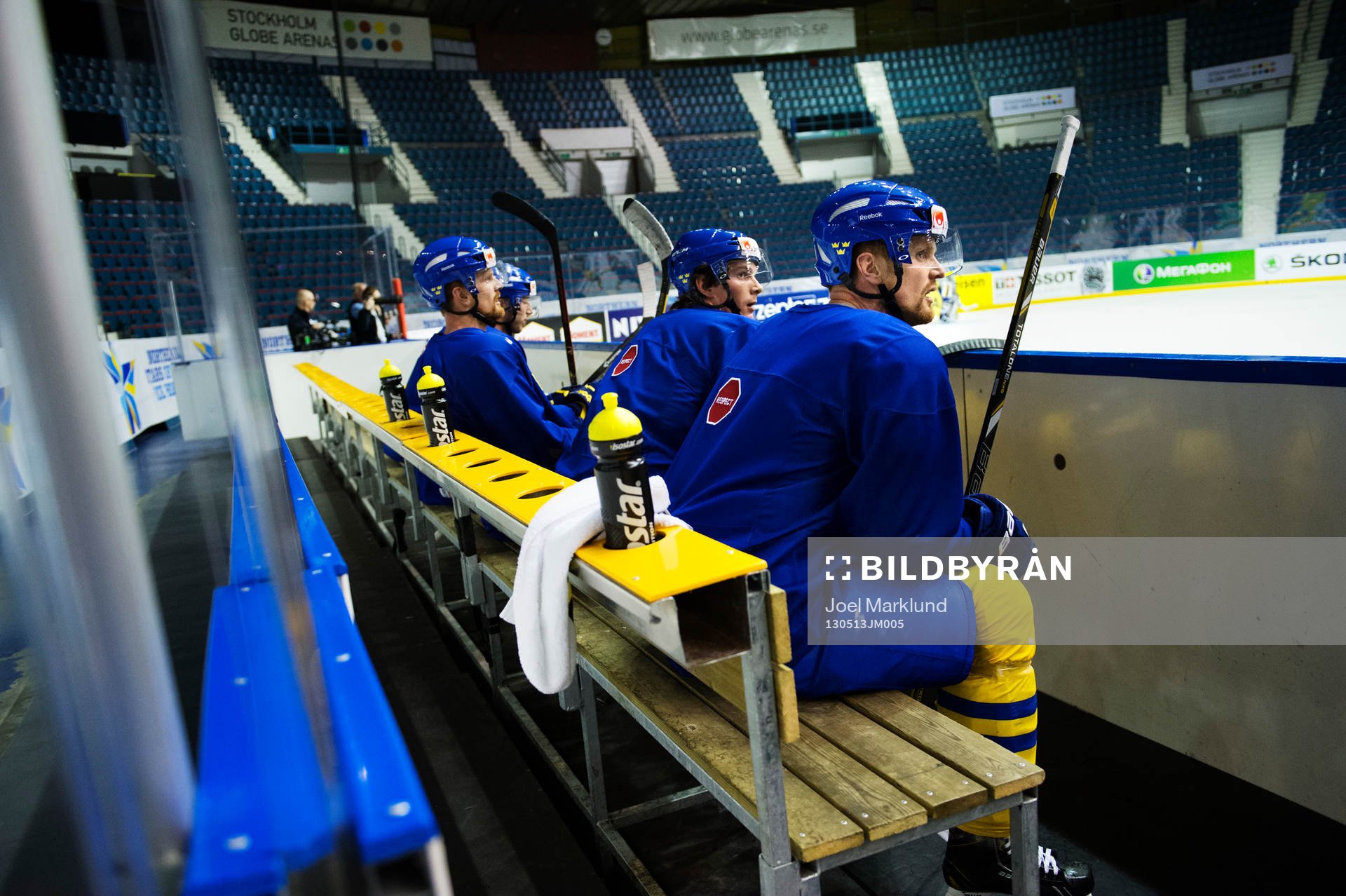 Daniel Sedin, Petter Granberg, Loui Eriksson och Henrik