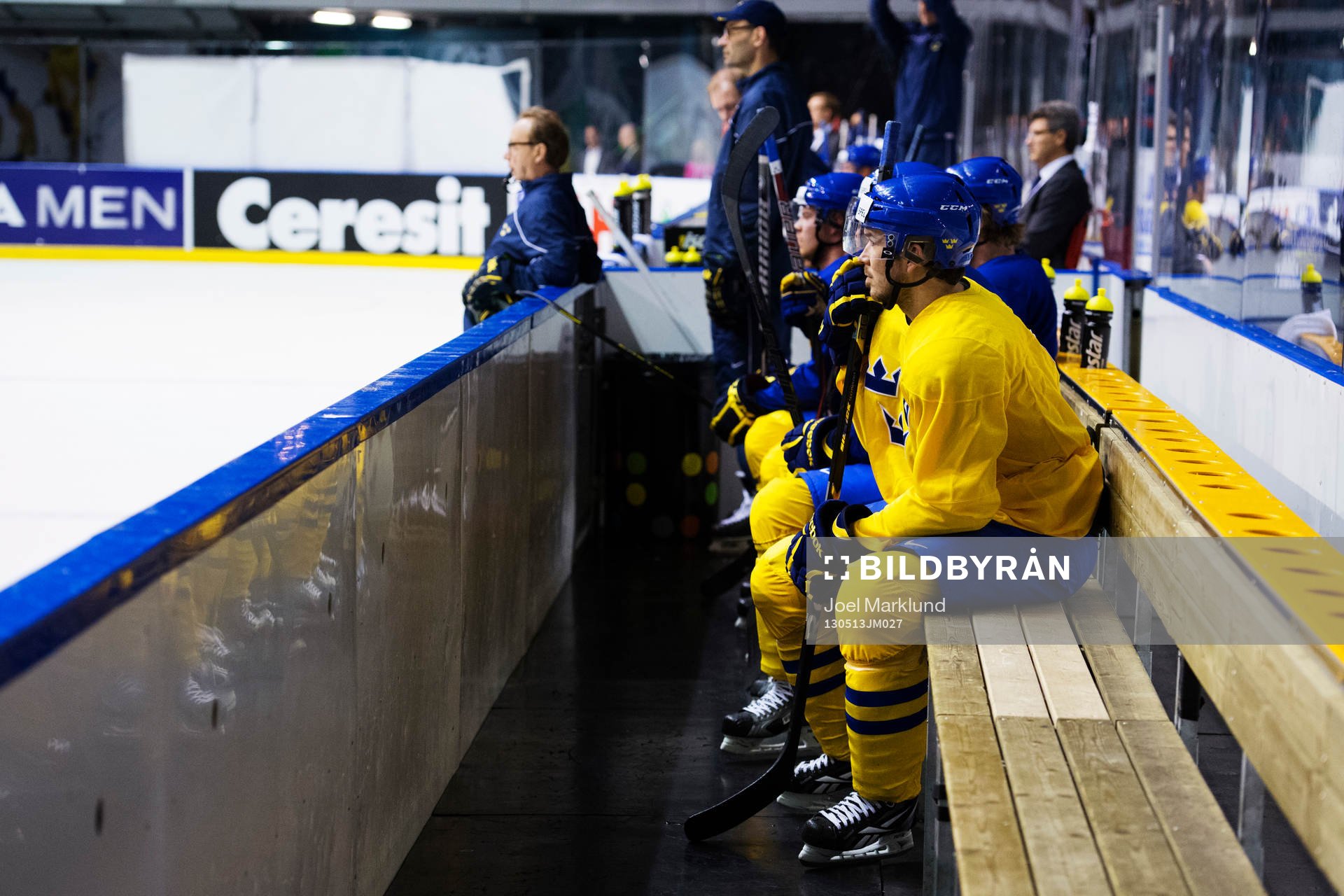 Jimmie Ericsson vilade på bänken