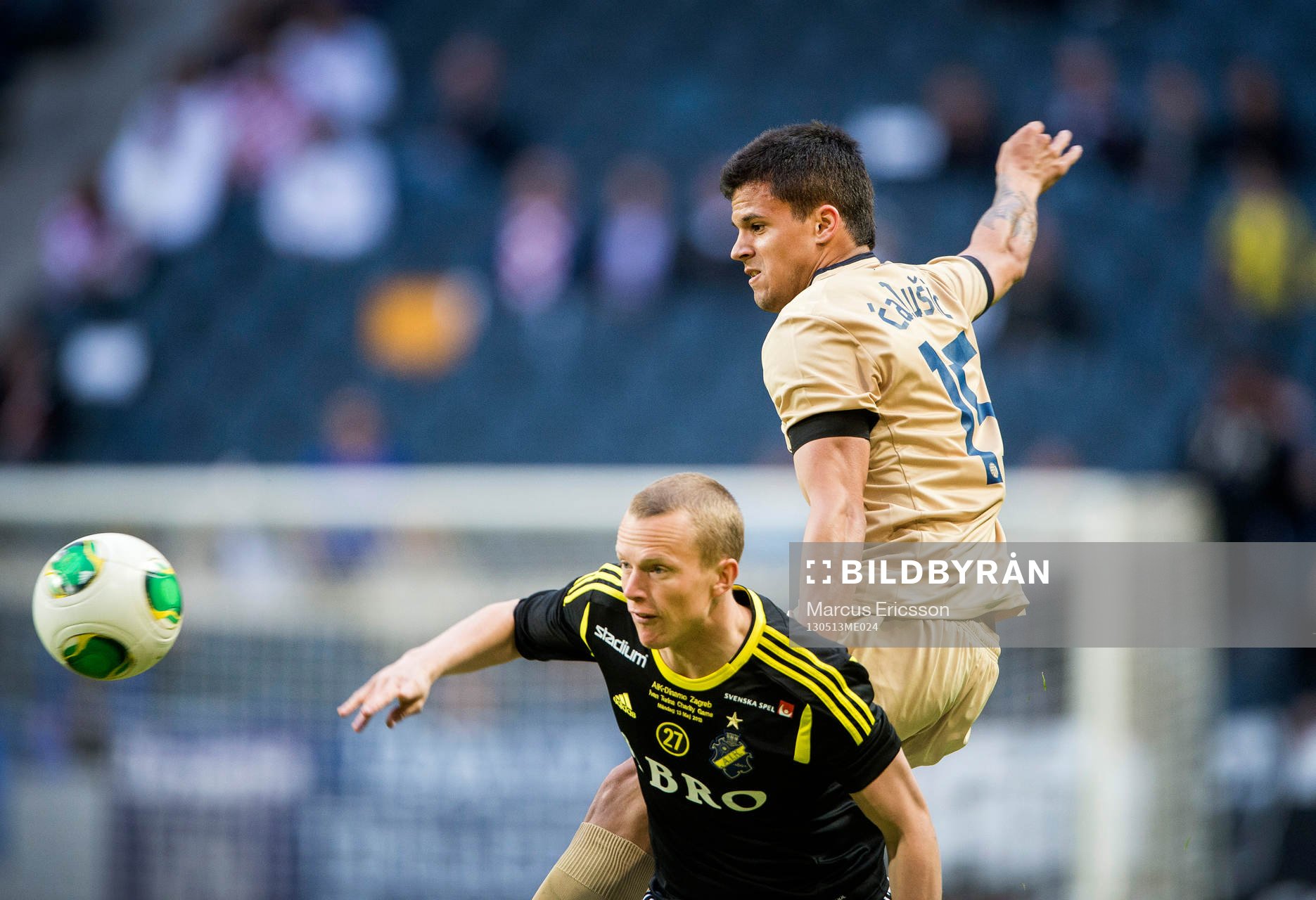 Daniel Gustavsson, AIK och Josip Calusic, Dinamo Zagreb