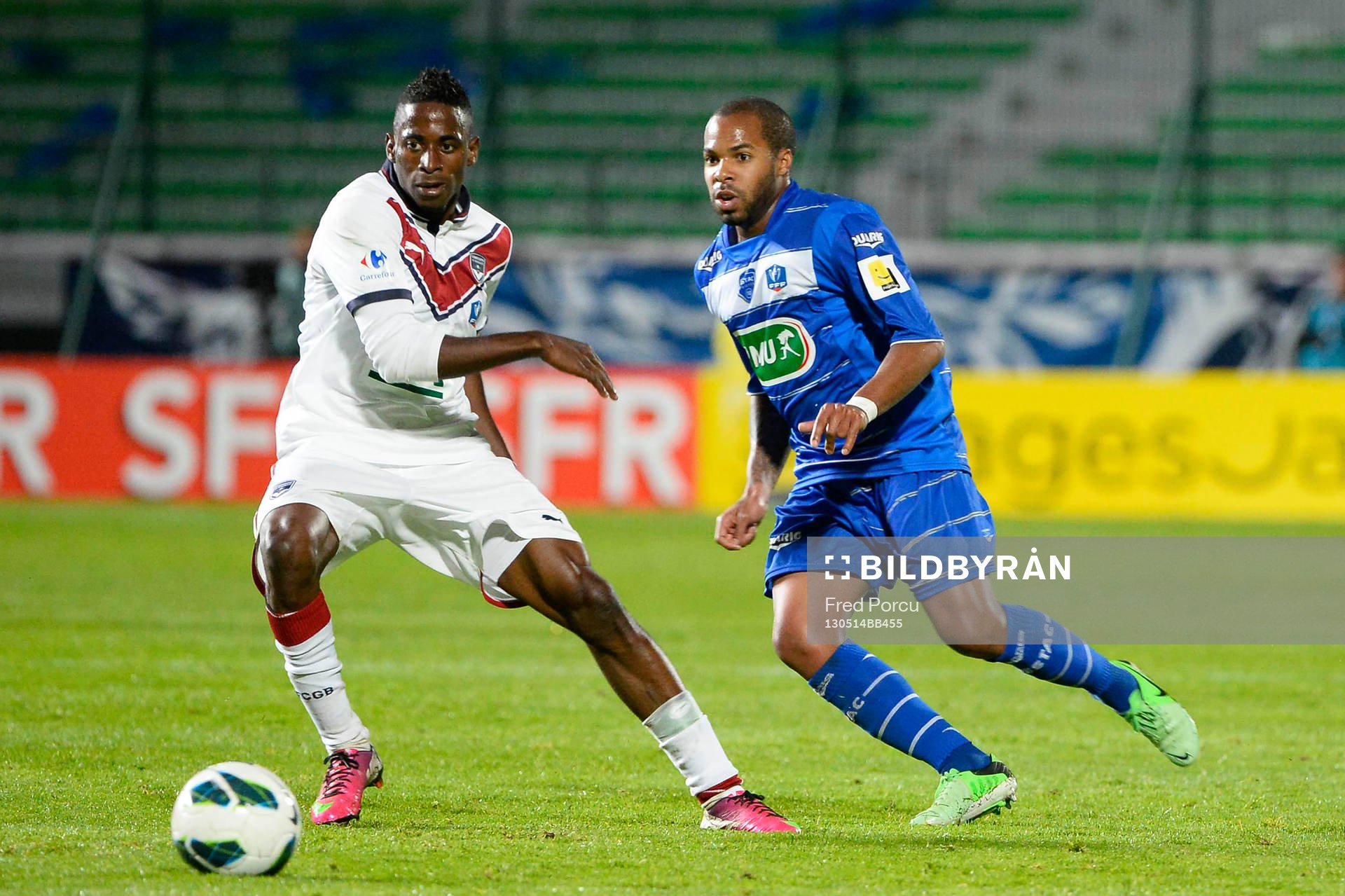 Andre Biyogo POKO / Quentin OTHON - 14.05.2013 - Troyes /