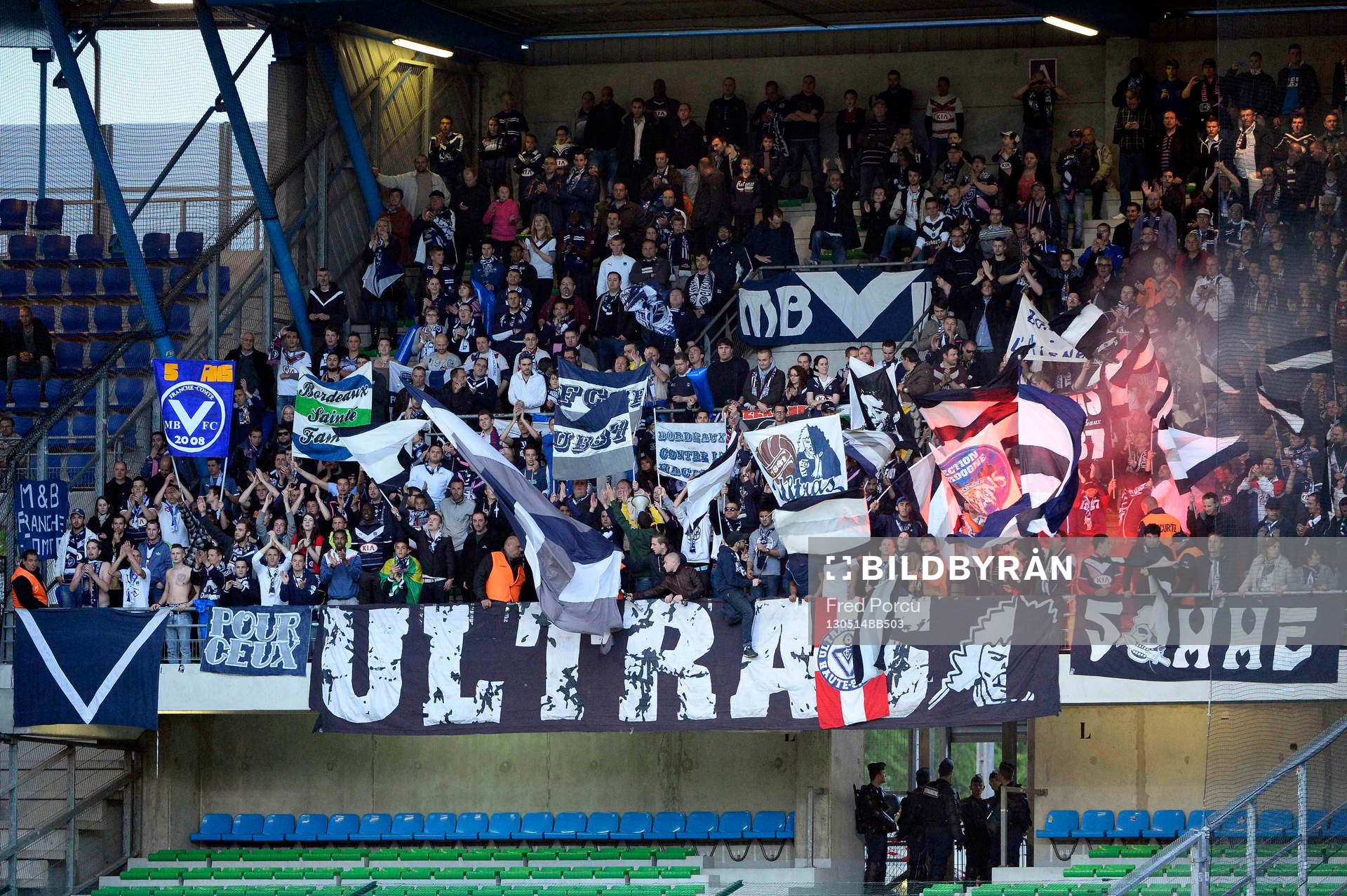 Supporters Bordeaux - 14.05.2013 - Troyes / Bordeaux -