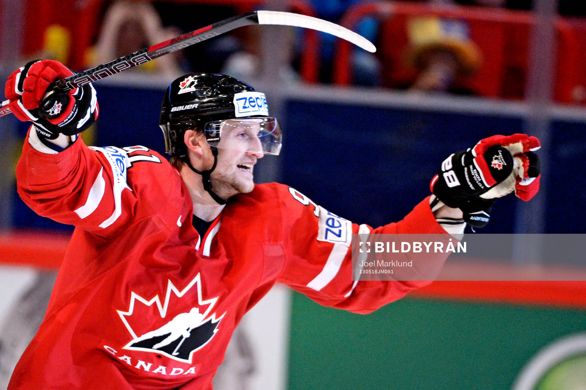 Kanads Steven Stamkos jublar