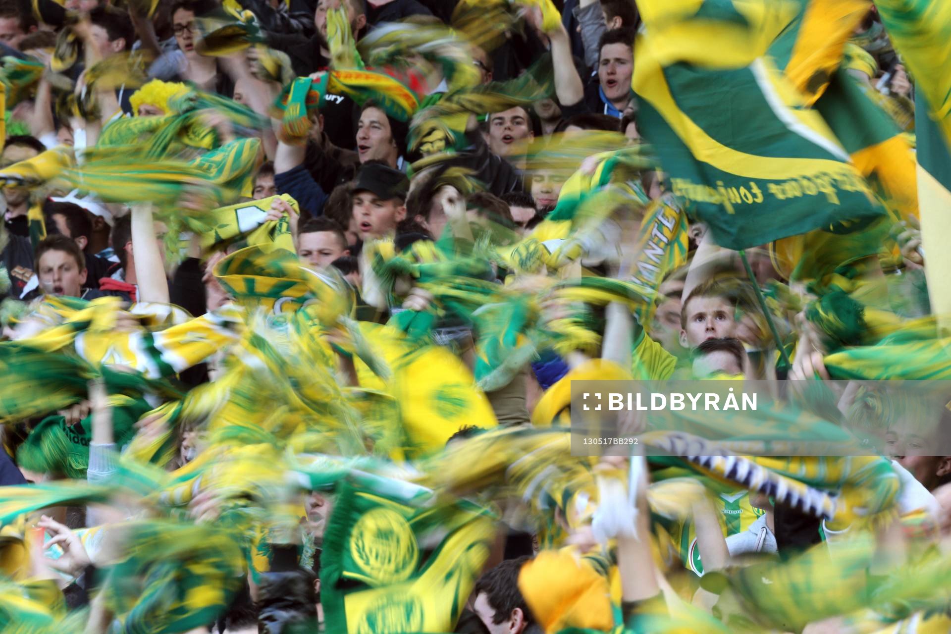 Ambiance Supporters Nantes  - 17.05.2013 - Nantes / Sedan -