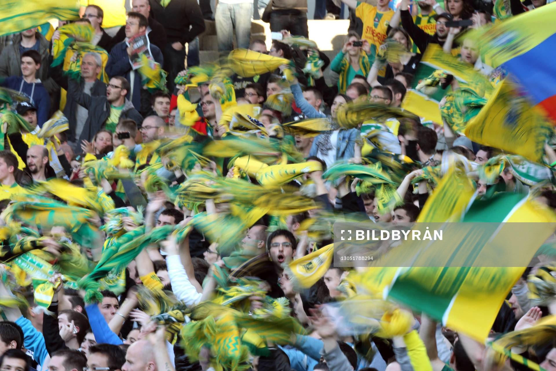 Ambiance Supporters Nantes  - 17.05.2013 - Nantes / Sedan -