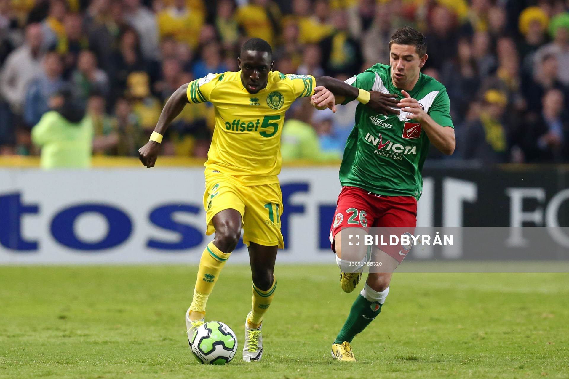Issa Cissokho / Mickael LE BIHAN - 17.05.2013 - Nantes /