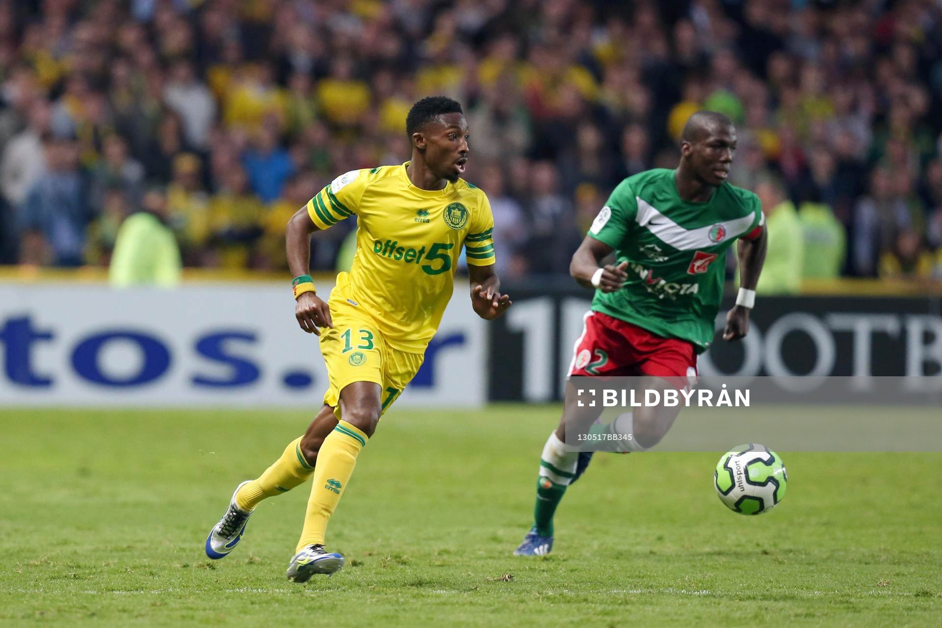 Serge Gakpe - 17.05.2013 - Nantes / Sedan - 37eme journee