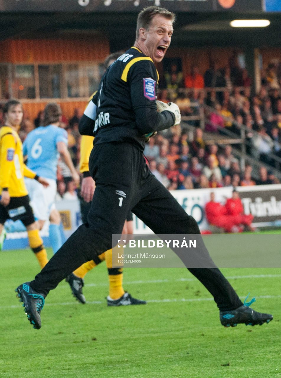 Målvakten Mattias Asper, Mjällby