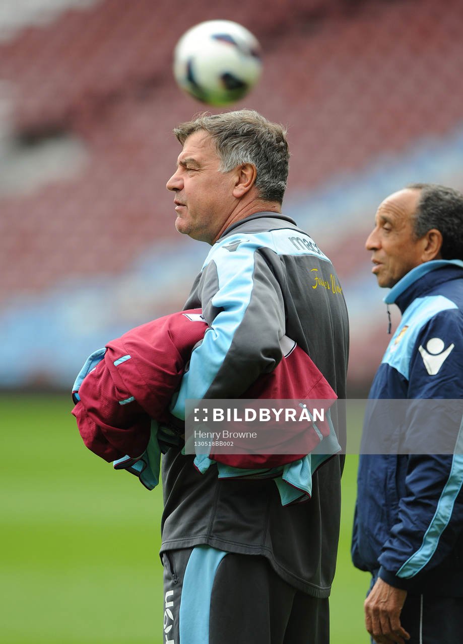 Football - West Ham United Training - Upton Park - 18/5/13