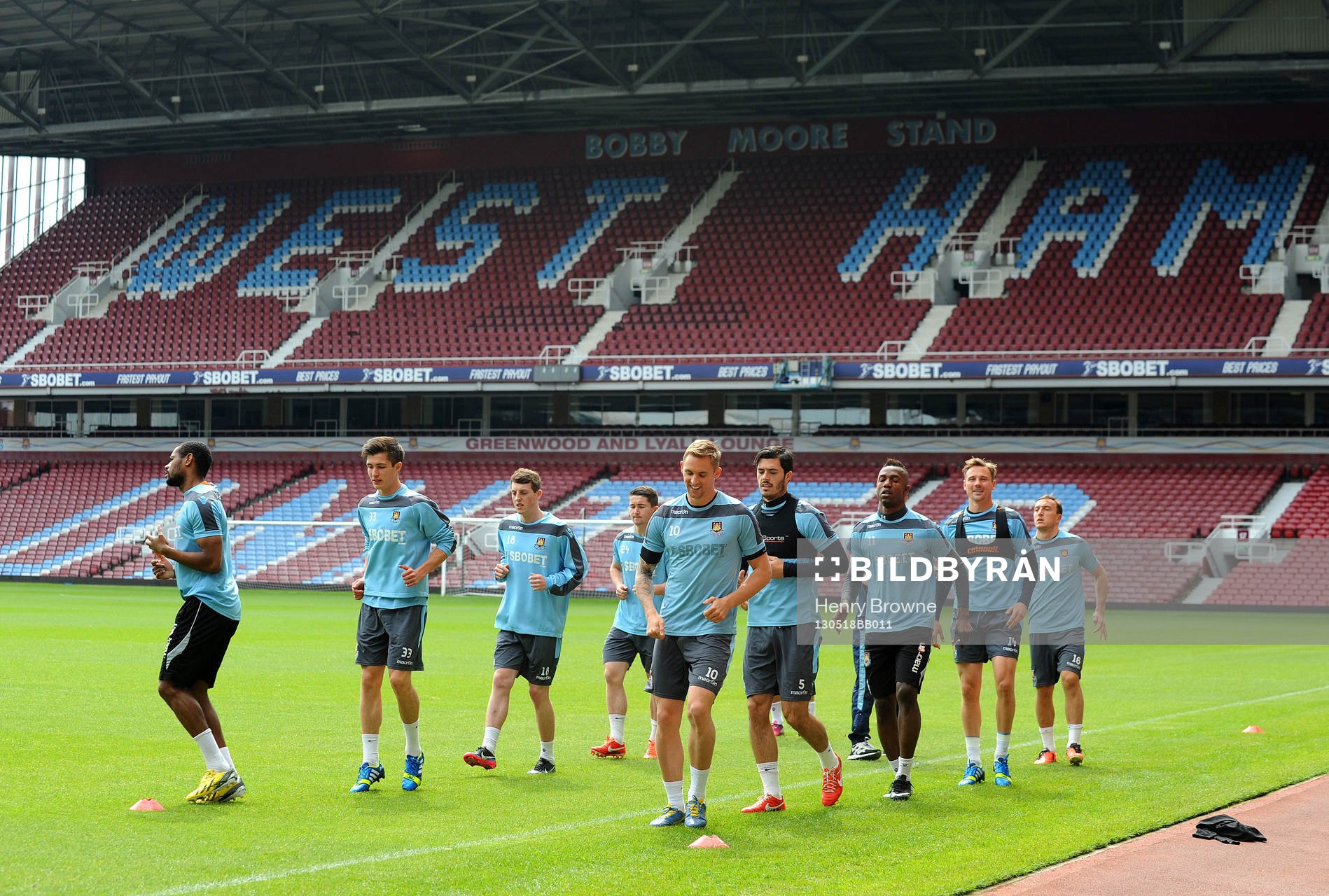 Football - West Ham United Training - Upton Park - 18/5/13