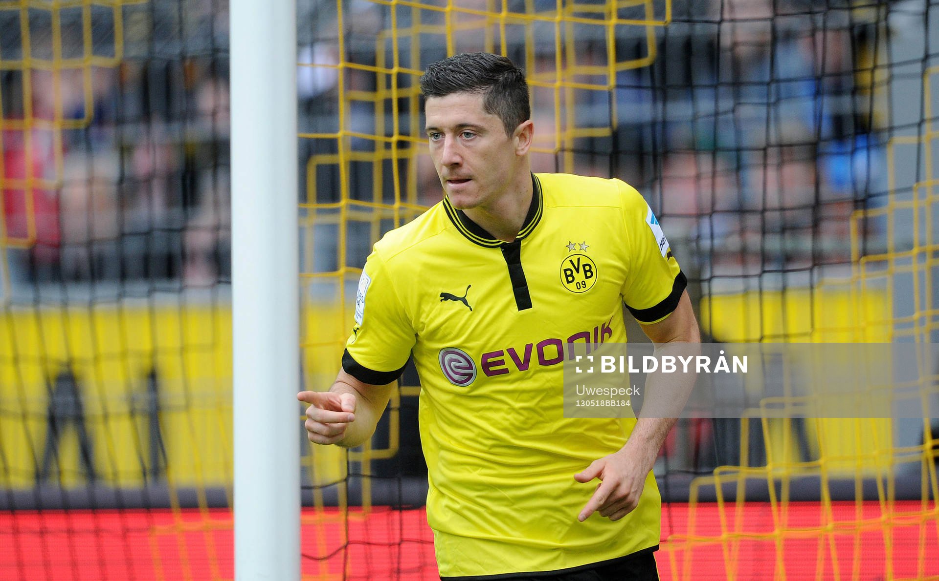 0 Jubel Robert Lewandowski (Dortmund)