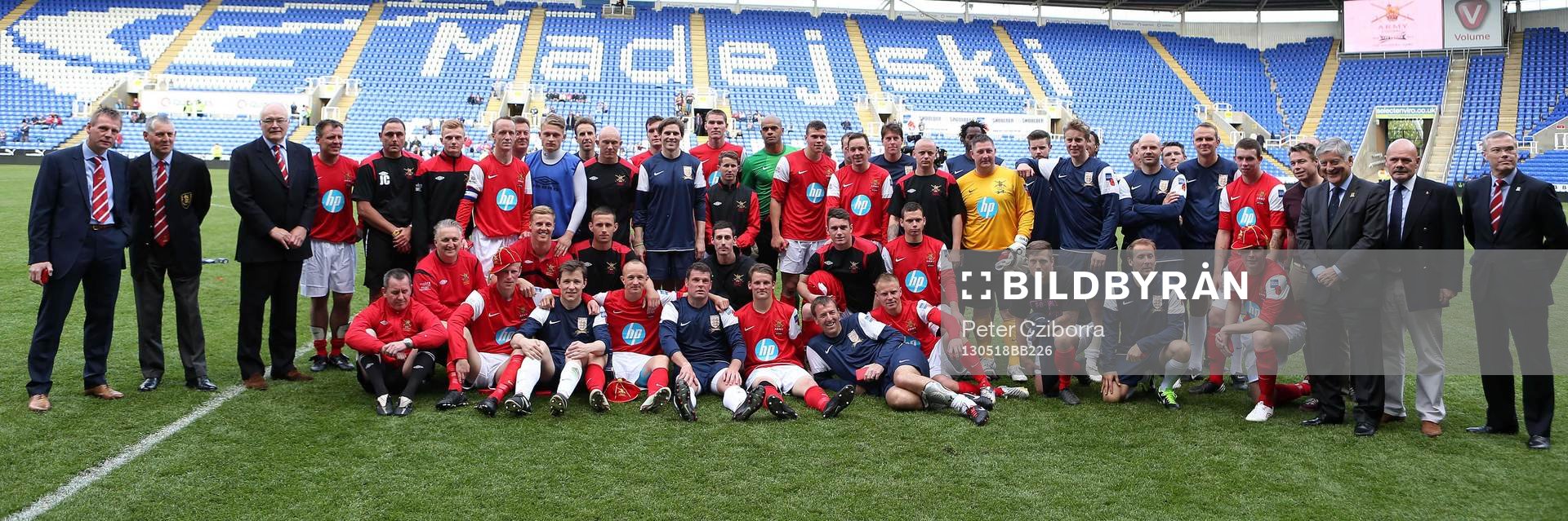 Football - Army FA v FA Legends - The Madejski Stadium -