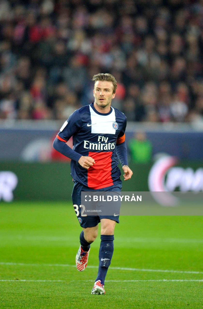 David BECKHAM (- 18.05.2013 - Paris Saint Germain / Brest -